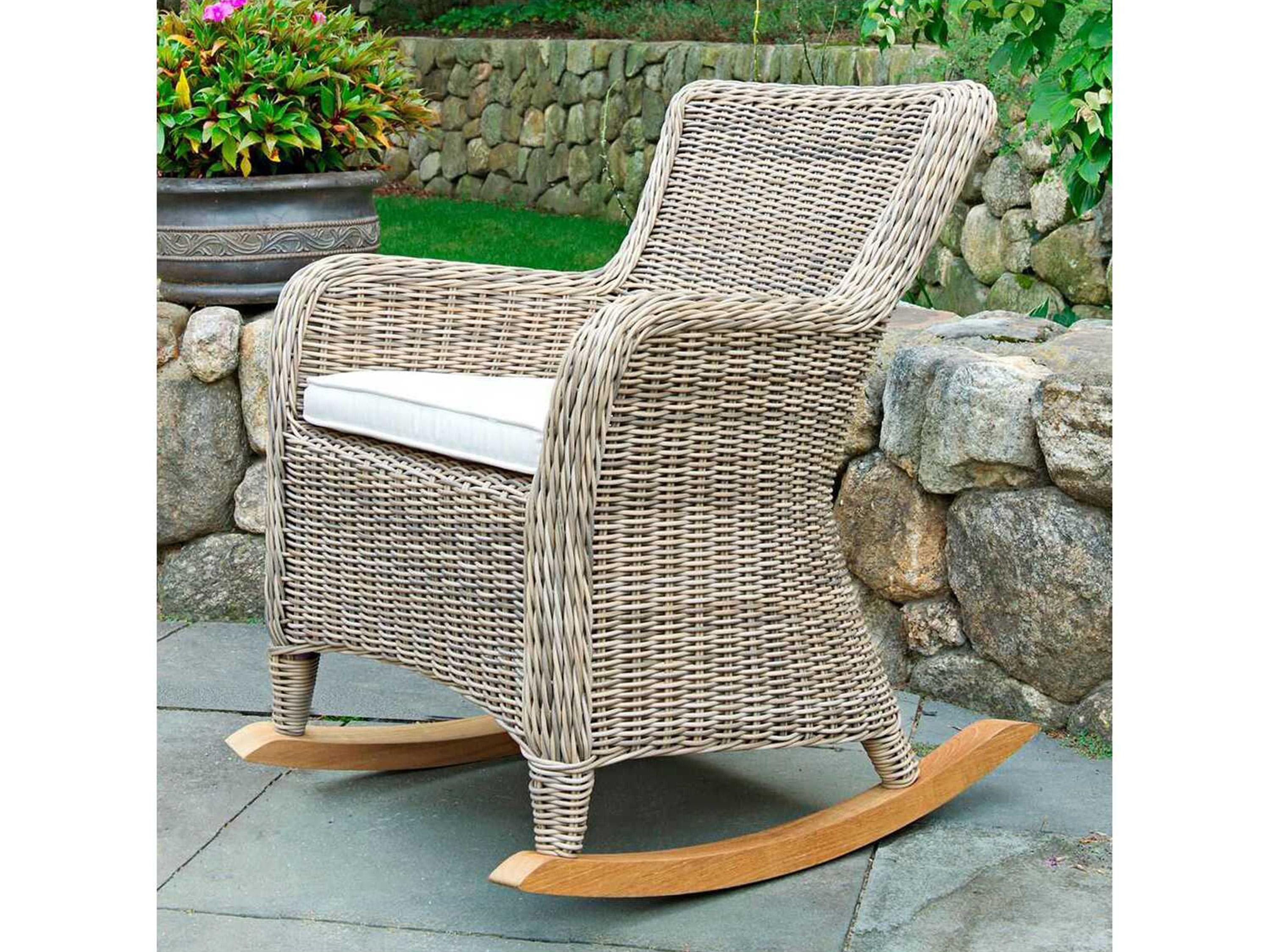 Kingsley Bate Special Order Sag Harbor Teak Cushion Rocker Chair