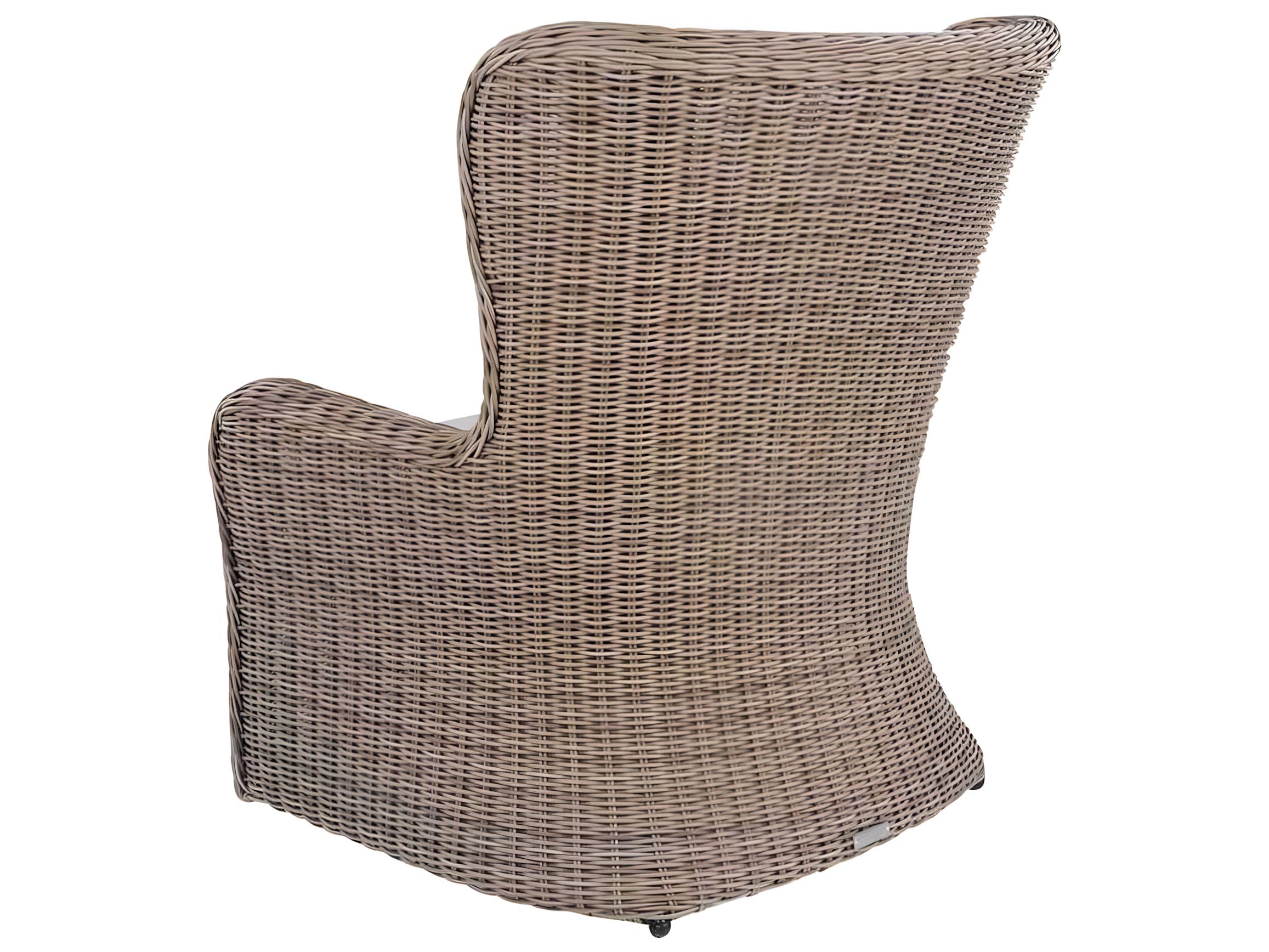 Kingsley Bate Special Order Sag Harbor Wicker Cushion Lounge Chair