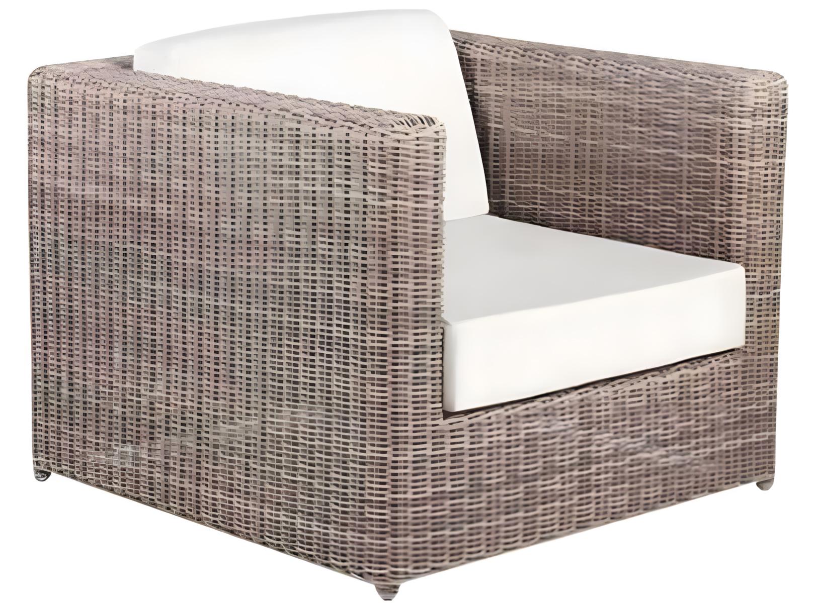 Kingsley Bate Sag Harbor Wicker Cushion Lounge Chair