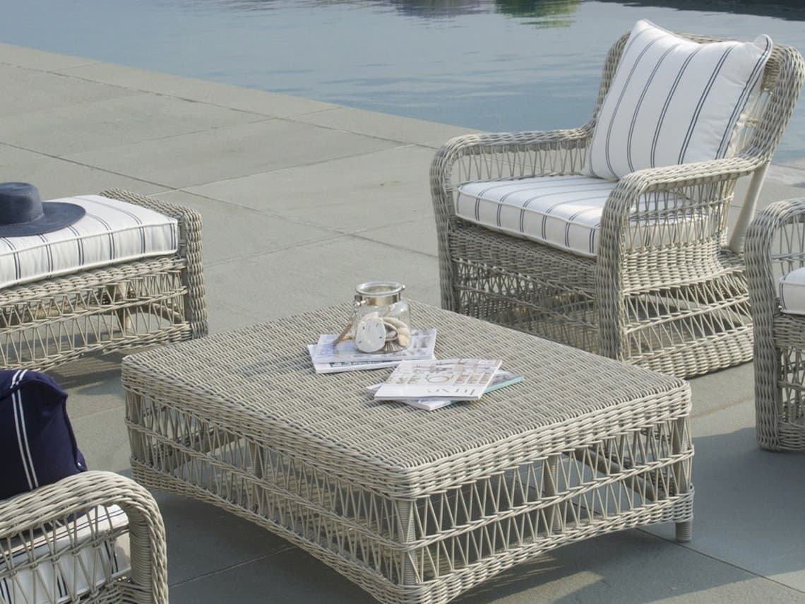 Kingsley Bate Southampton Wicker Cushion Lounge Set