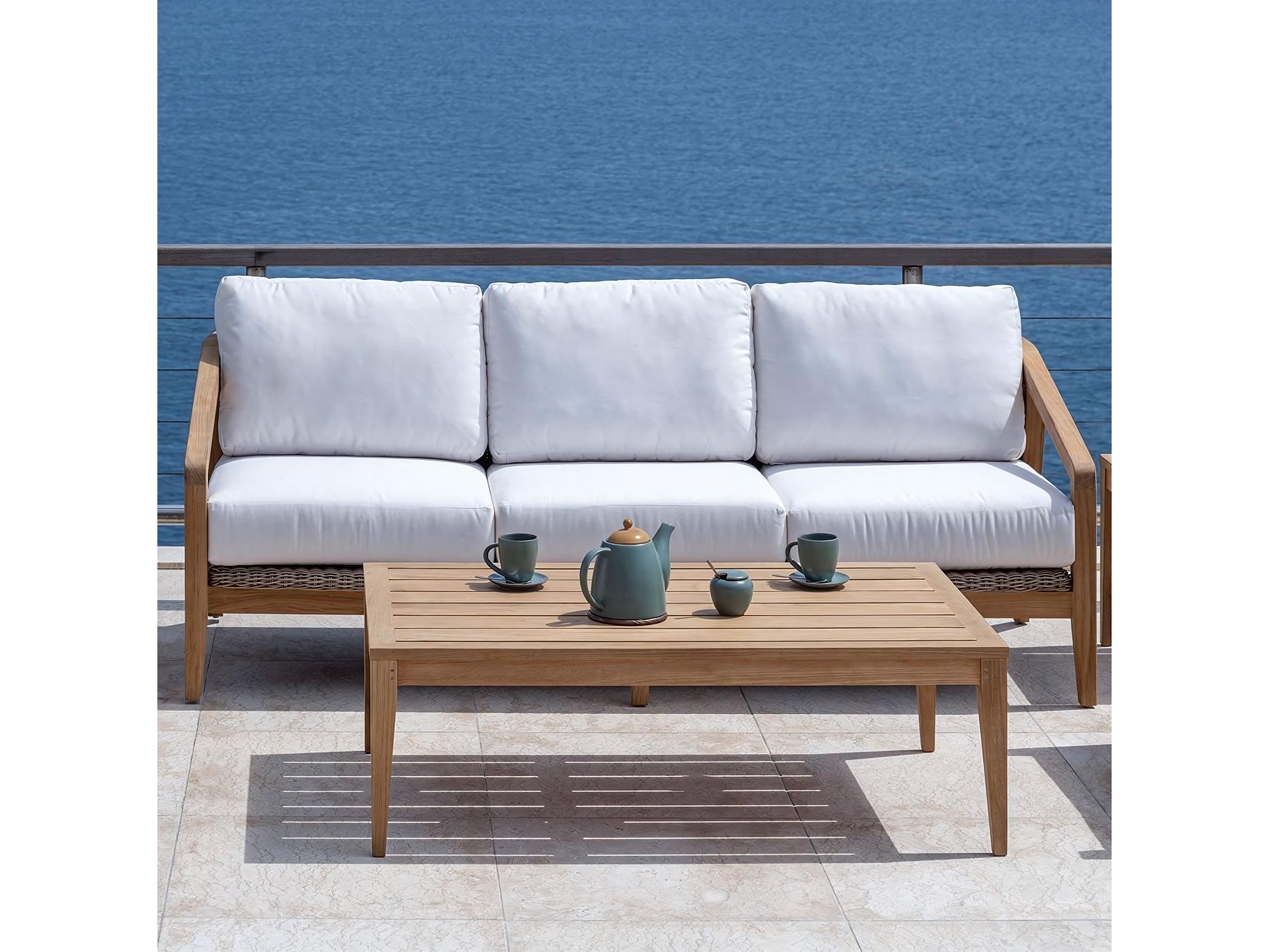 Kingsley Bate Spencer Teak Cushion Sofa