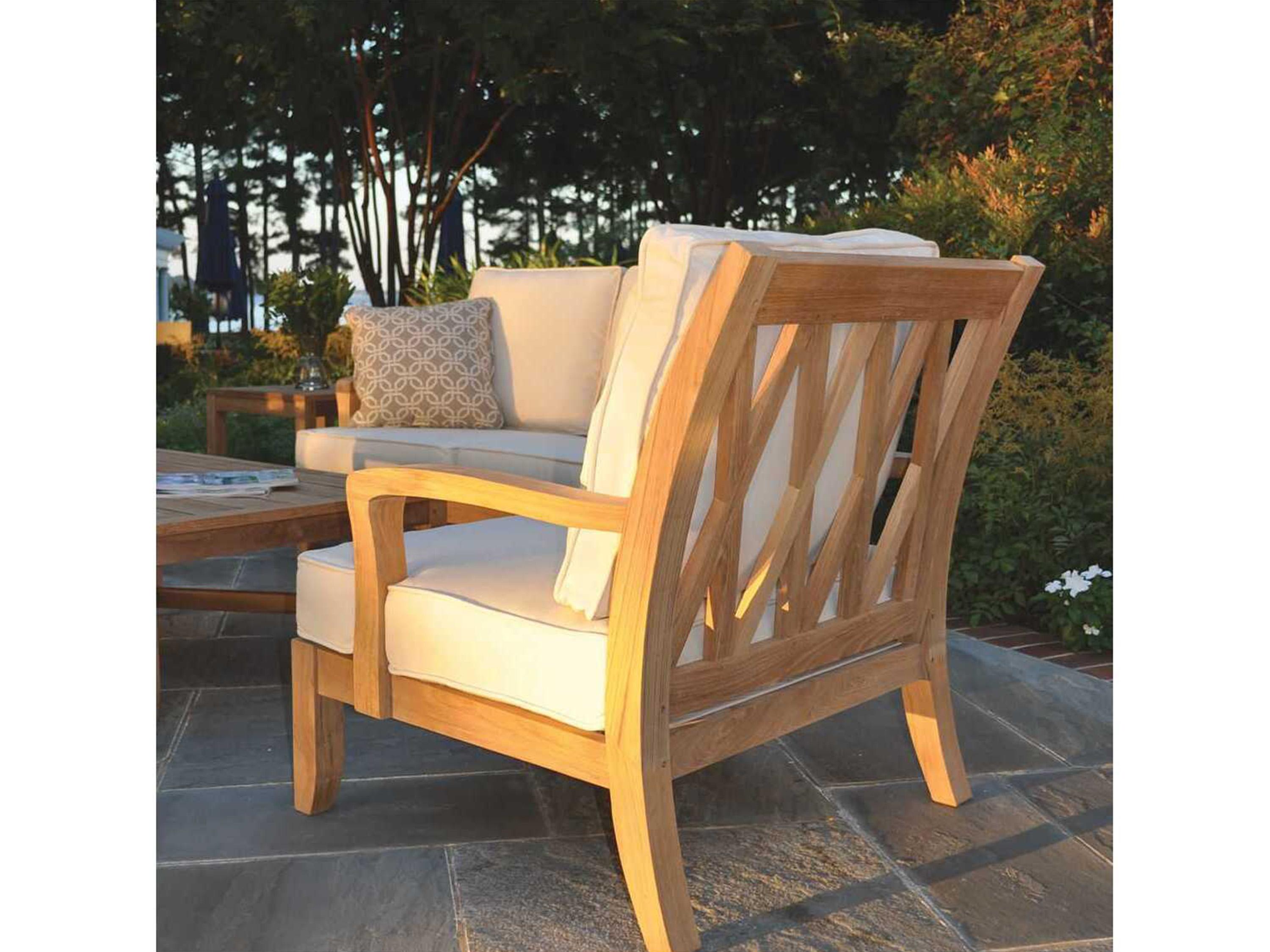 Kingsley Bate Somerset Teak Cushion Lounge Chair