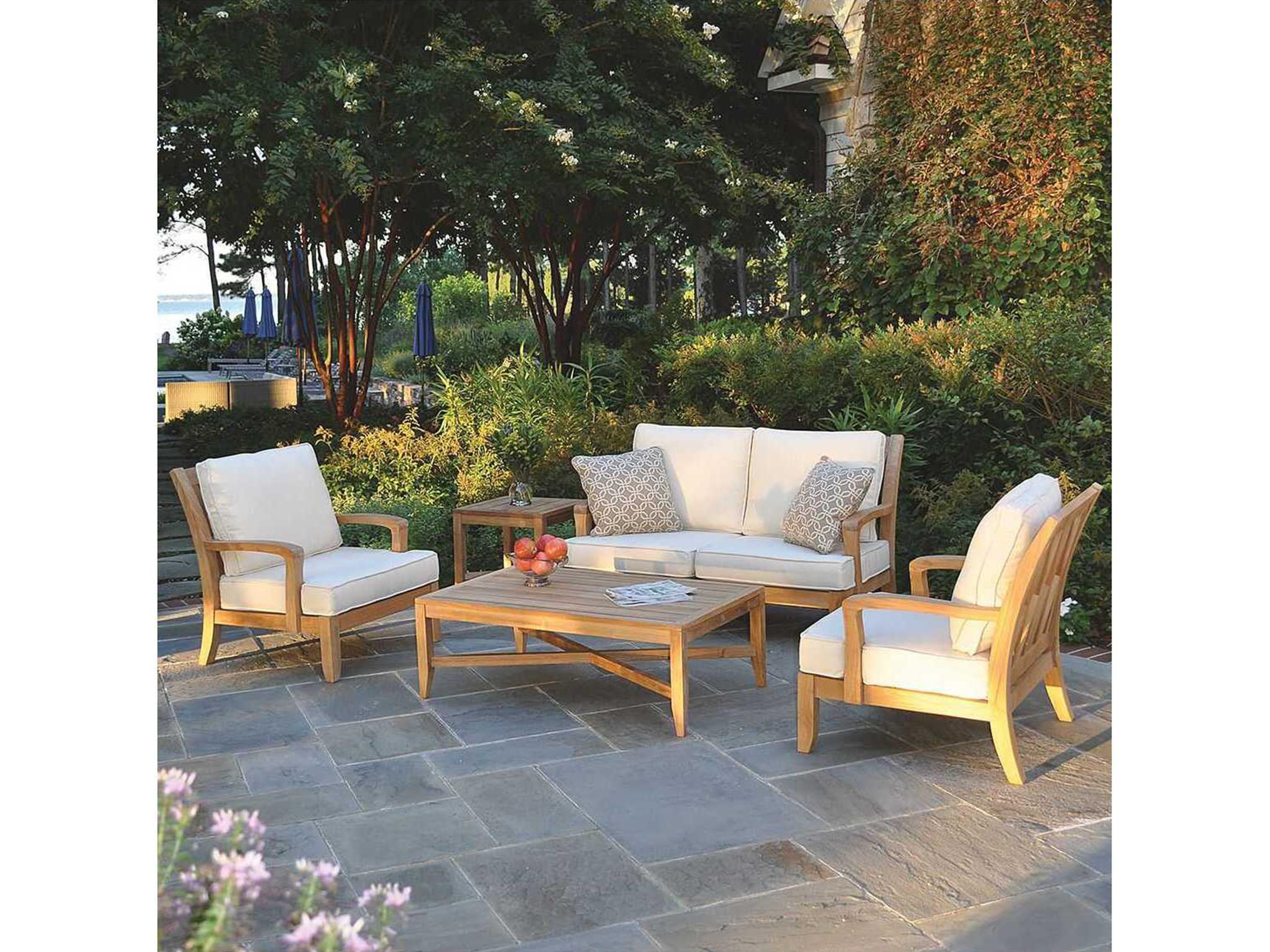 Kingsley Bate Somerset Teak Cushion Lounge Chair