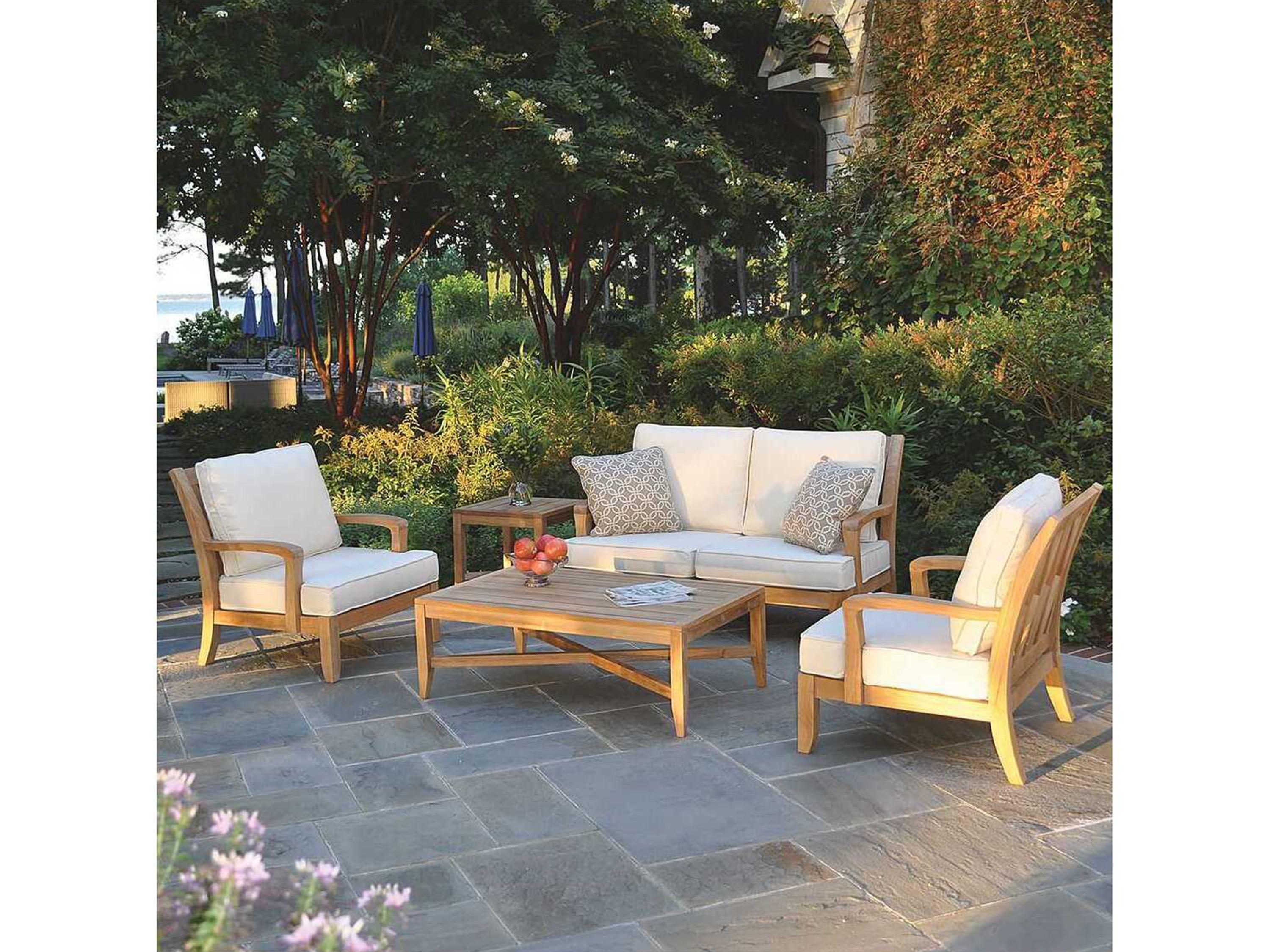 Kingsley Bate Somerset Teak 45"W x 28"D Rectangular Coffee Table