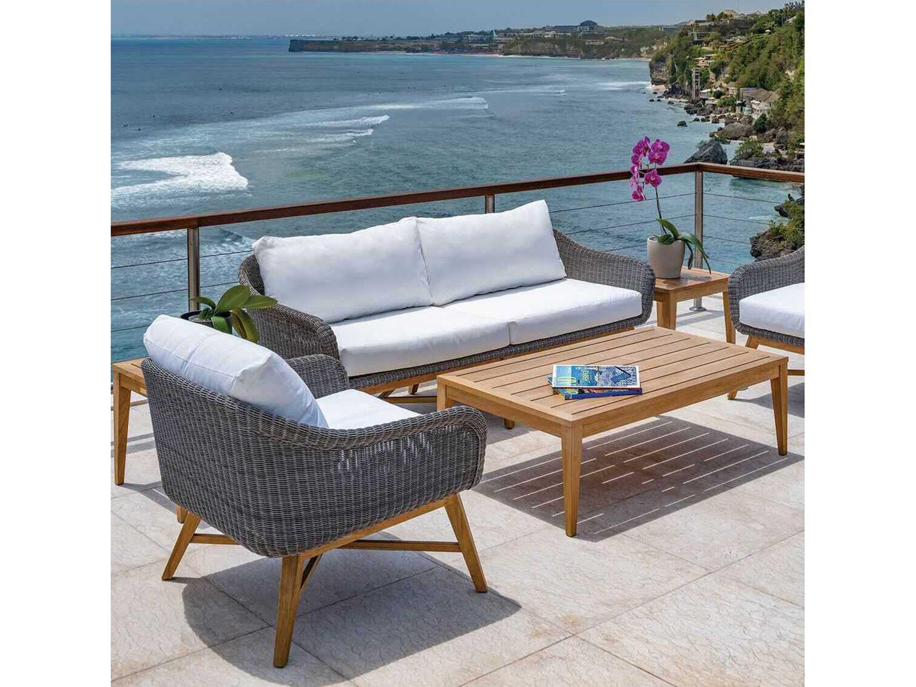 Kingsley Bate Tribeca Teak Rectangular Coffee Table