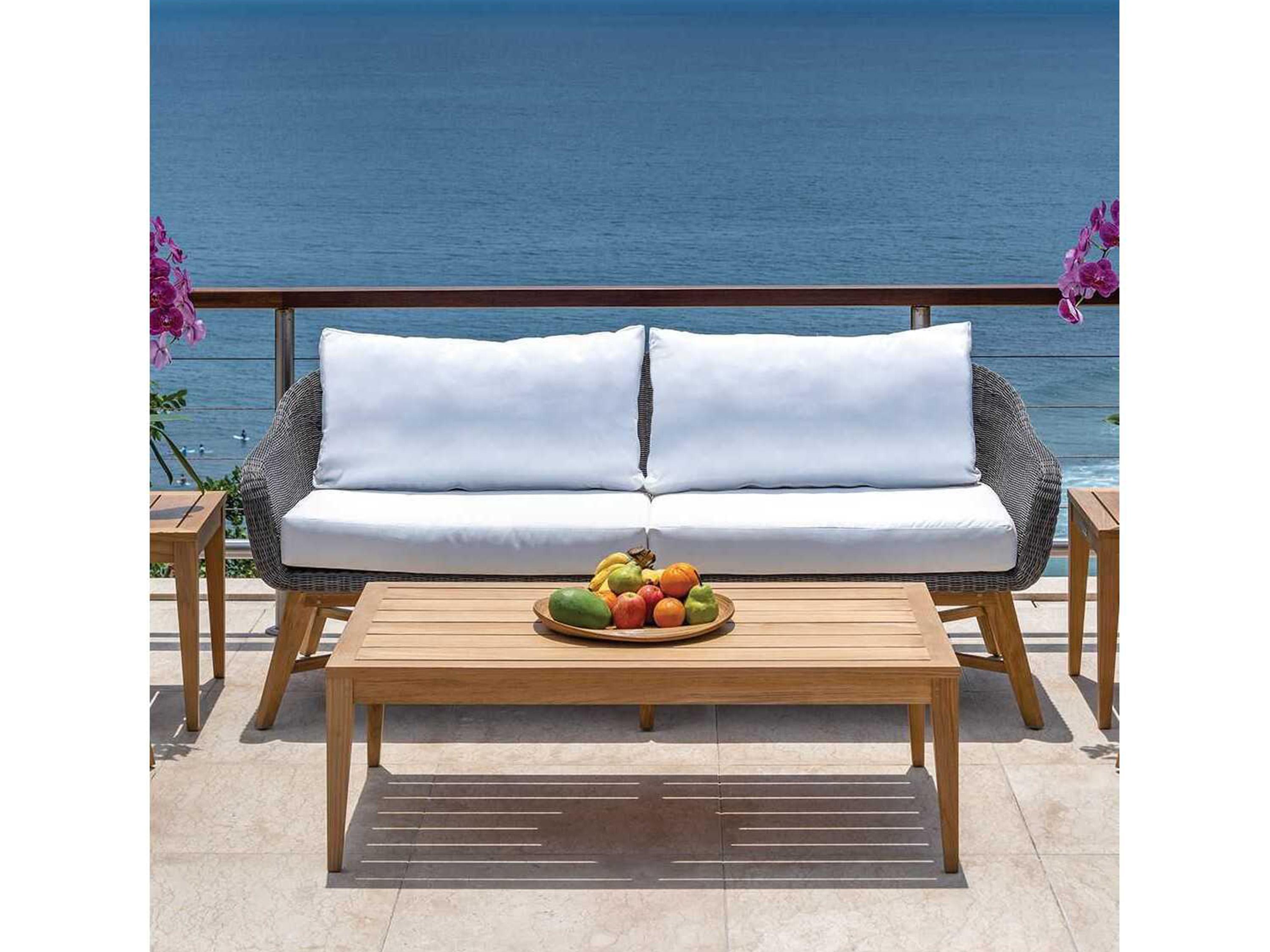 Kingsley Bate Tribeca Teak Rectangular Coffee Table