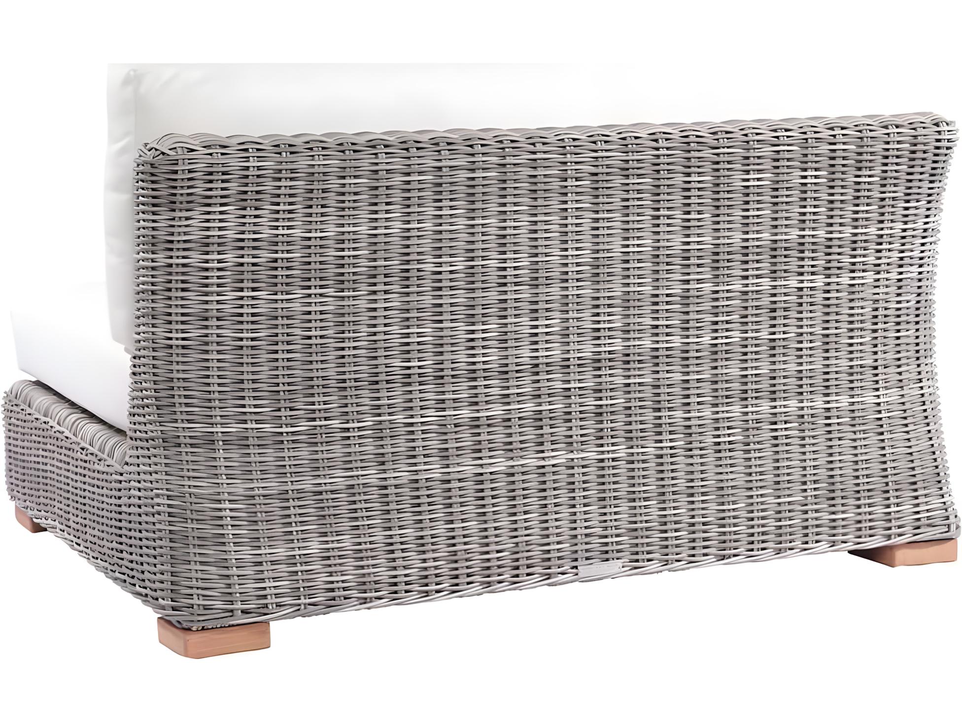 Kingsley Bate Tortola Wicker Cushion Modular Loveseat