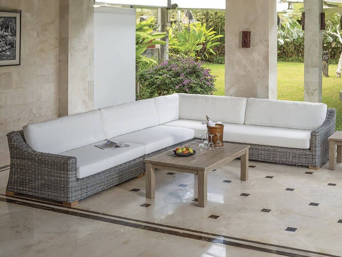 Kingsley Bate Tortola Wicker Cushion Lounge Set