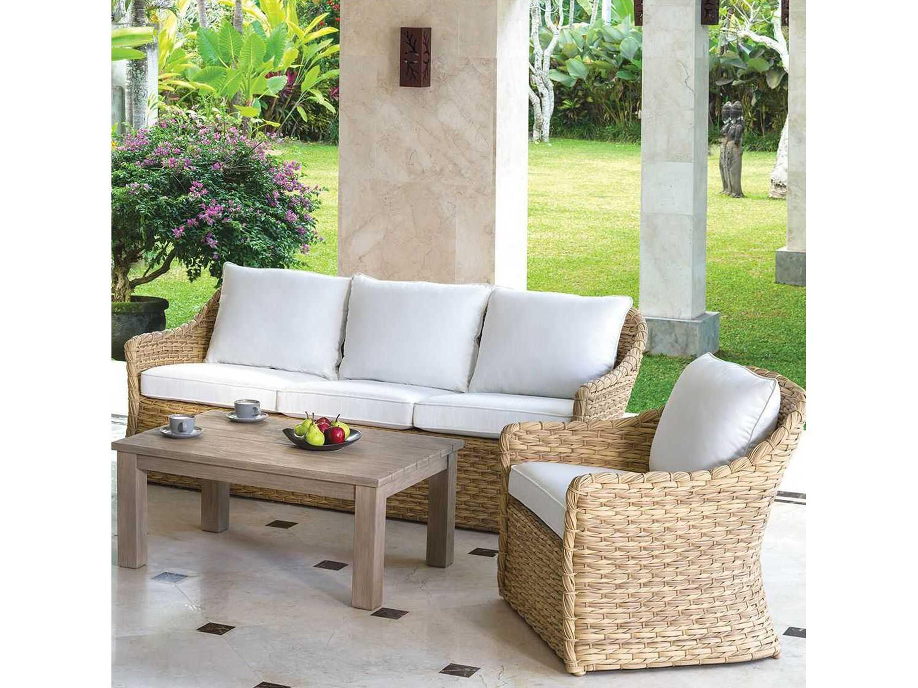 Kingsley Bate Vero Wicker Cushion Sofa