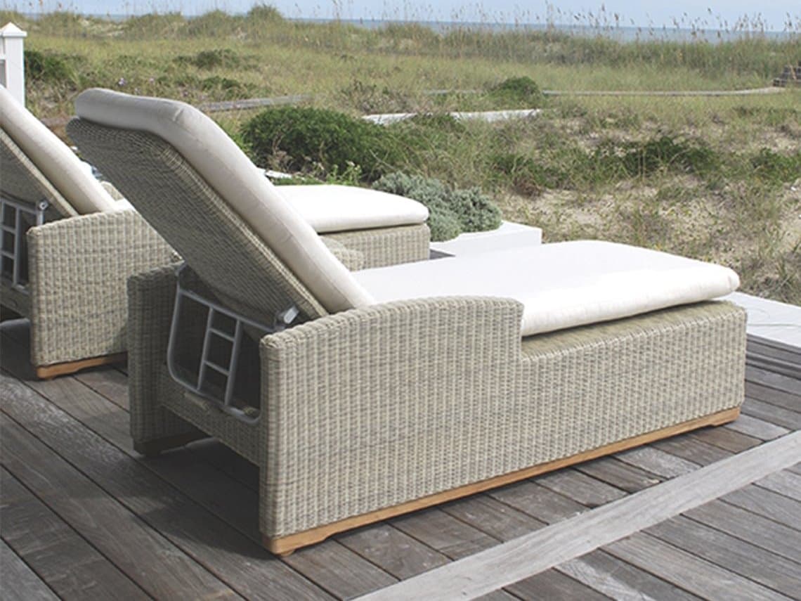 Kingsley Bate Westport Wicker Cushion Lounge Set