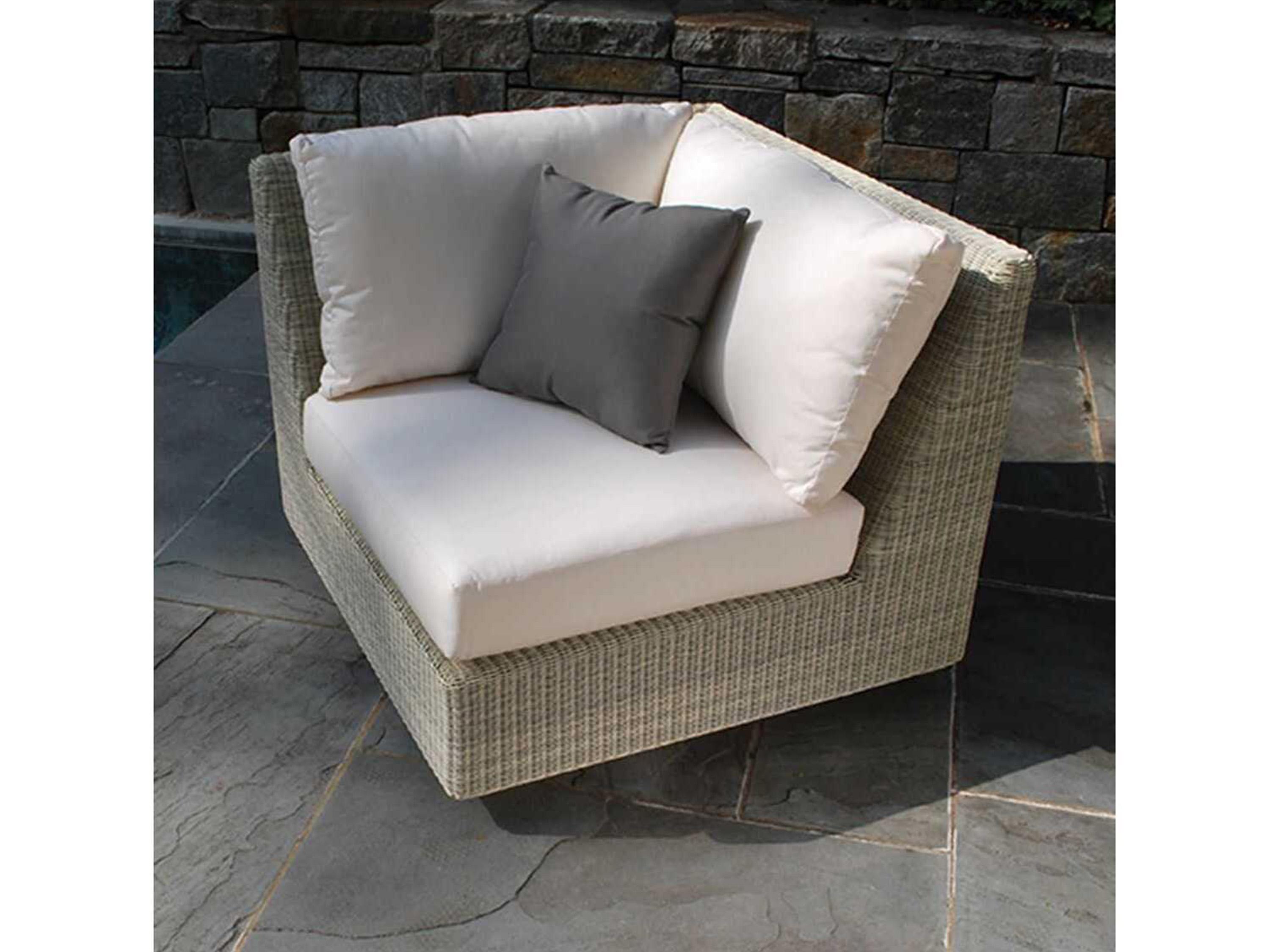 Kingsley Bate Westport Wicker Cushion Lounge Chair