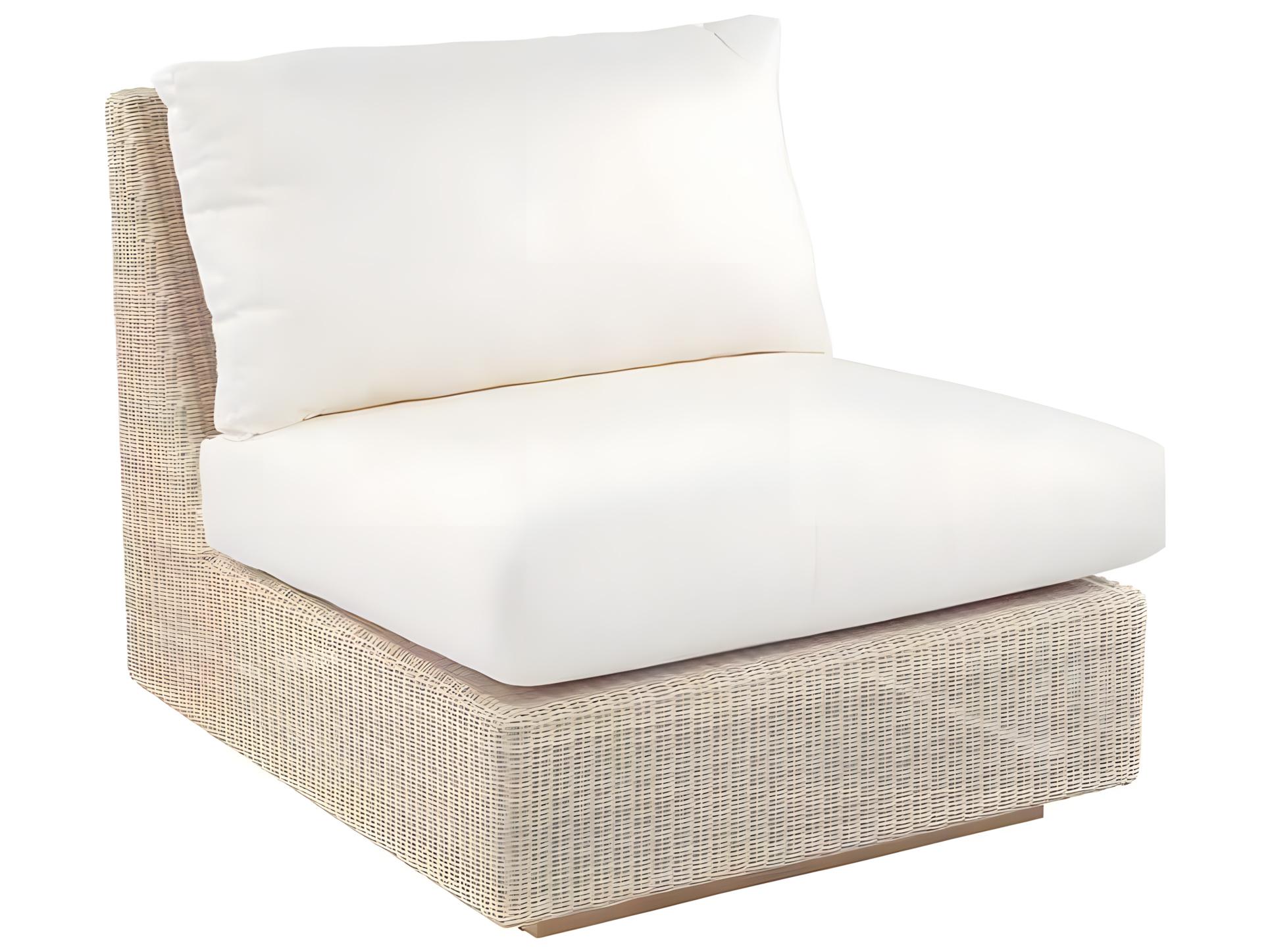 Kingsley Bate Westport Wicker Teak Lounge Chair