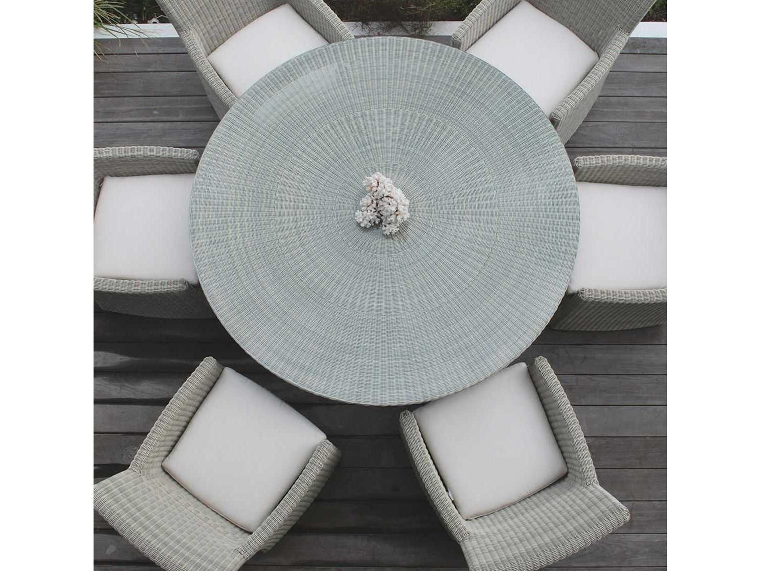 Kingsley Bate Westport Teak Round Dining Table