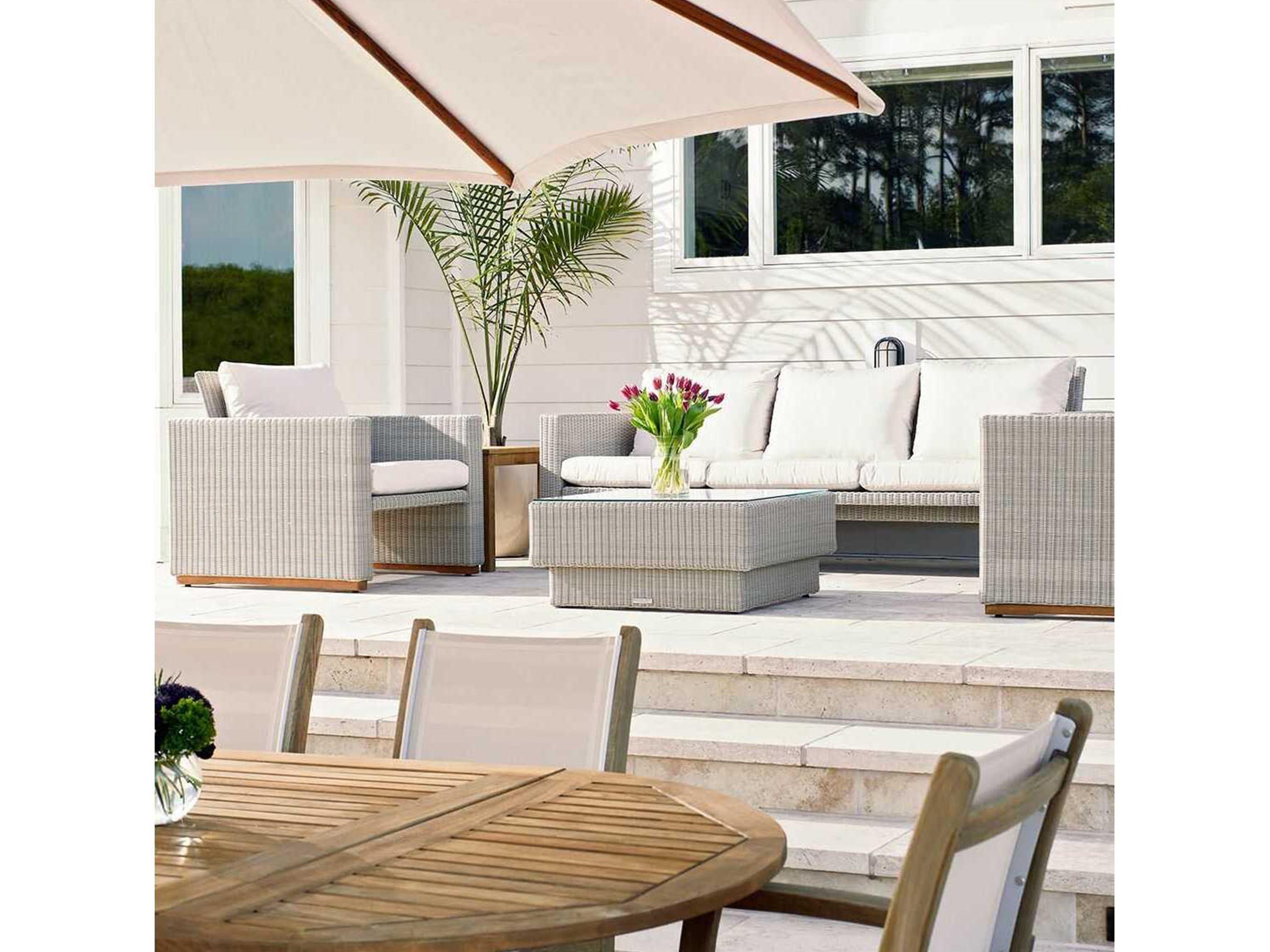 Kingsley Bate Westport Teak Cushion Sofa