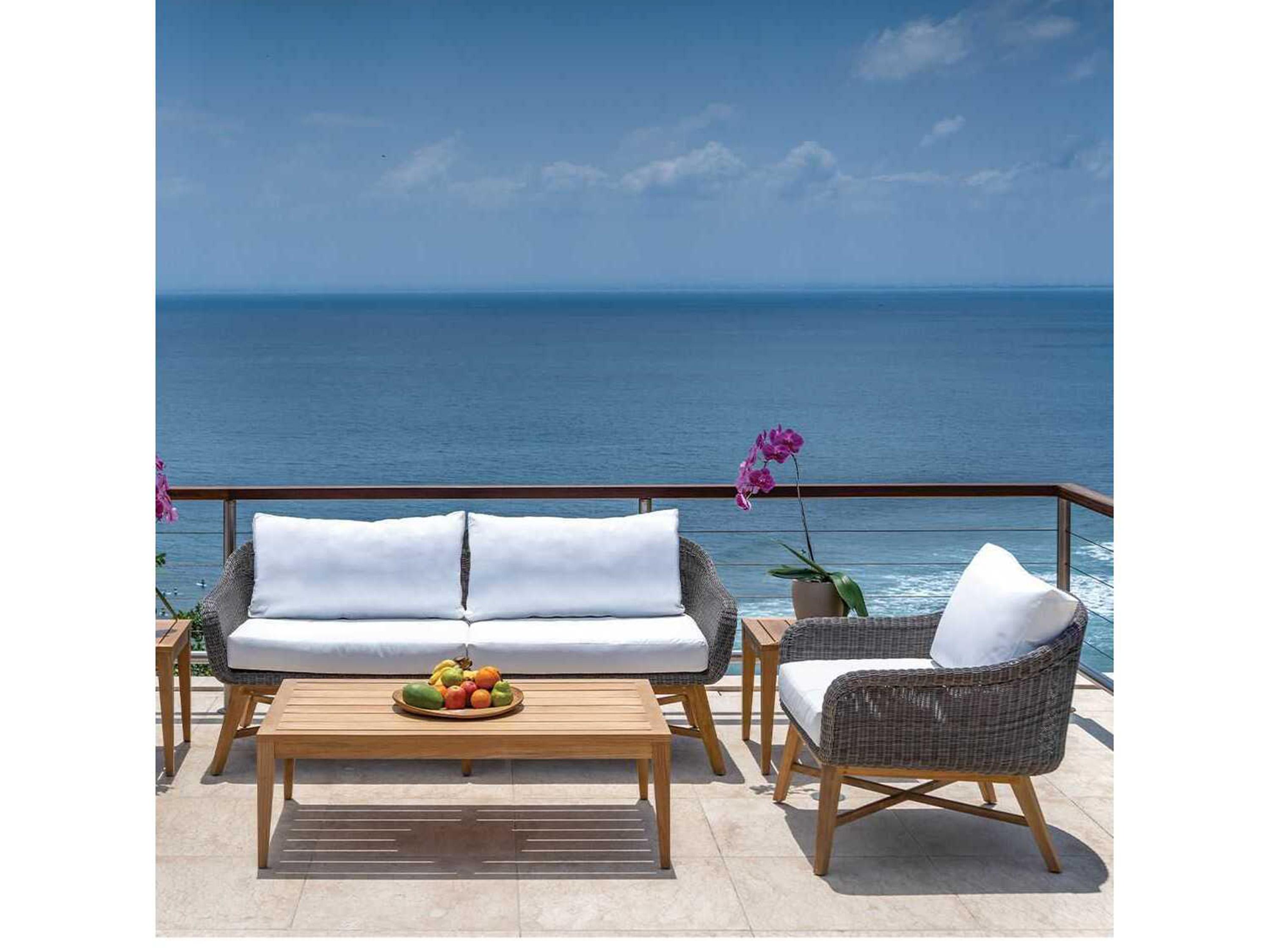 Kingsley Bate Special Order Zona Teak Cushion Lounge Chair