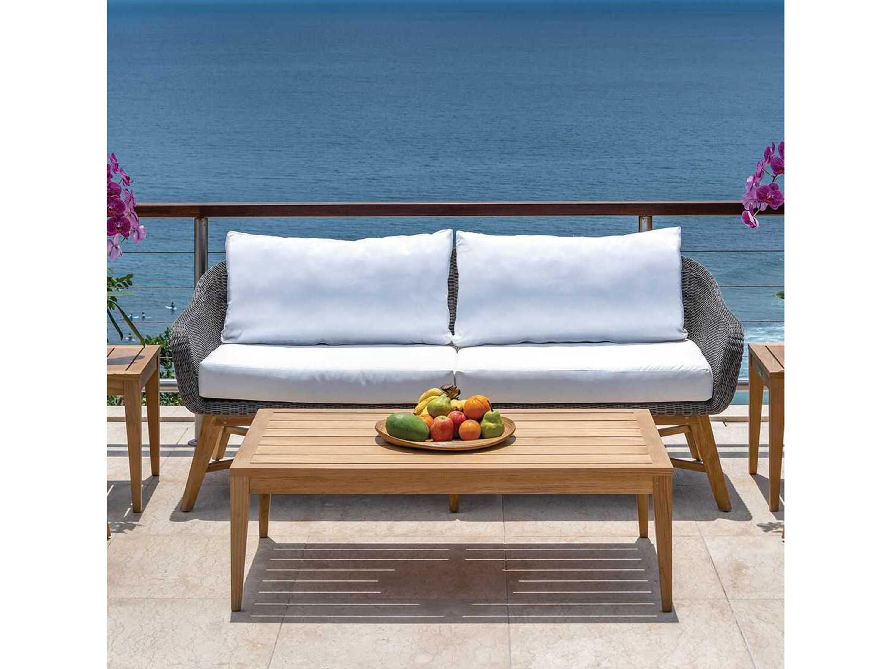 Kingsley Bate Special Order Zona Teak Cushion Sofa