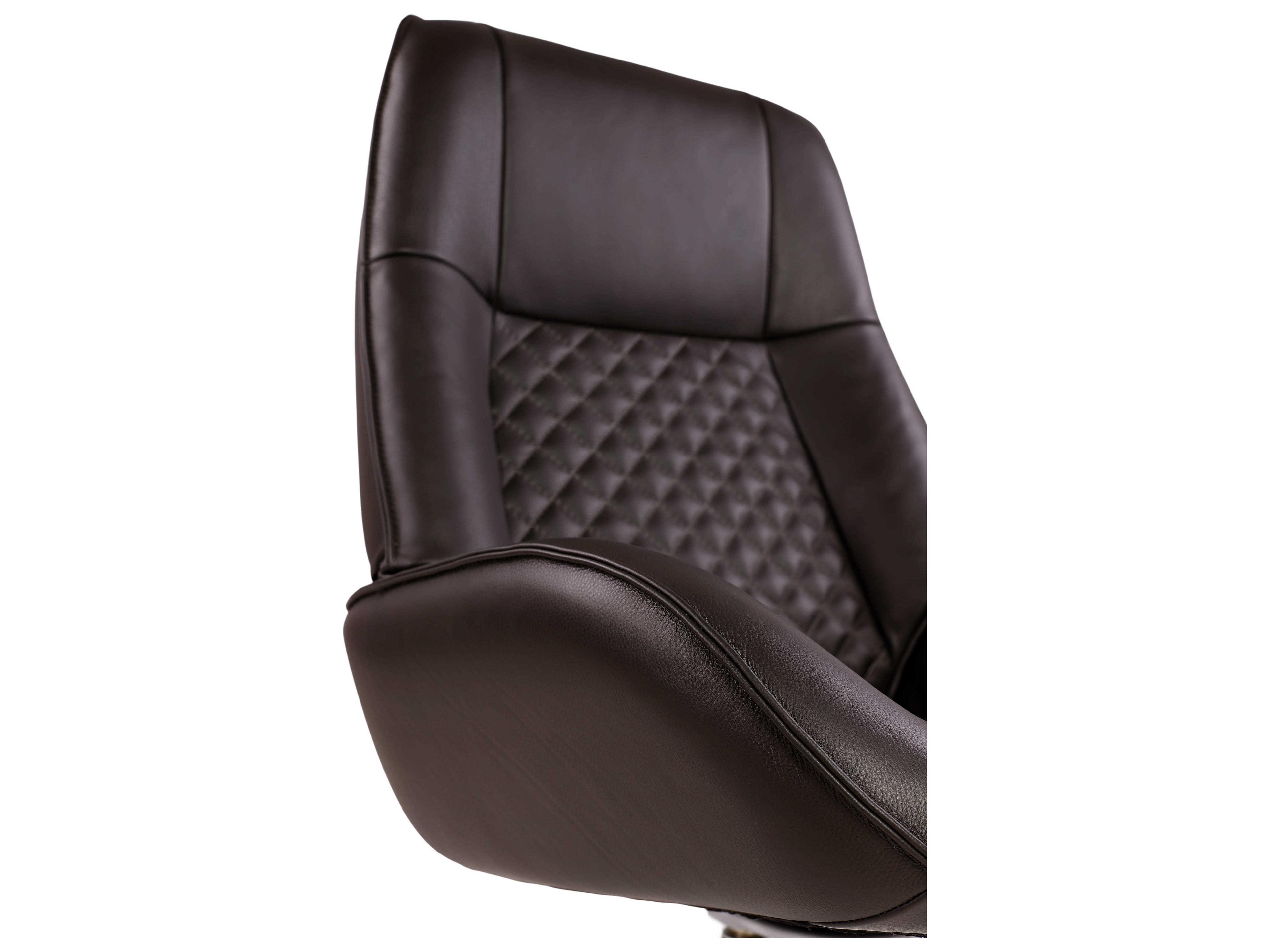Kebe Bordeaux Leather Recliner
