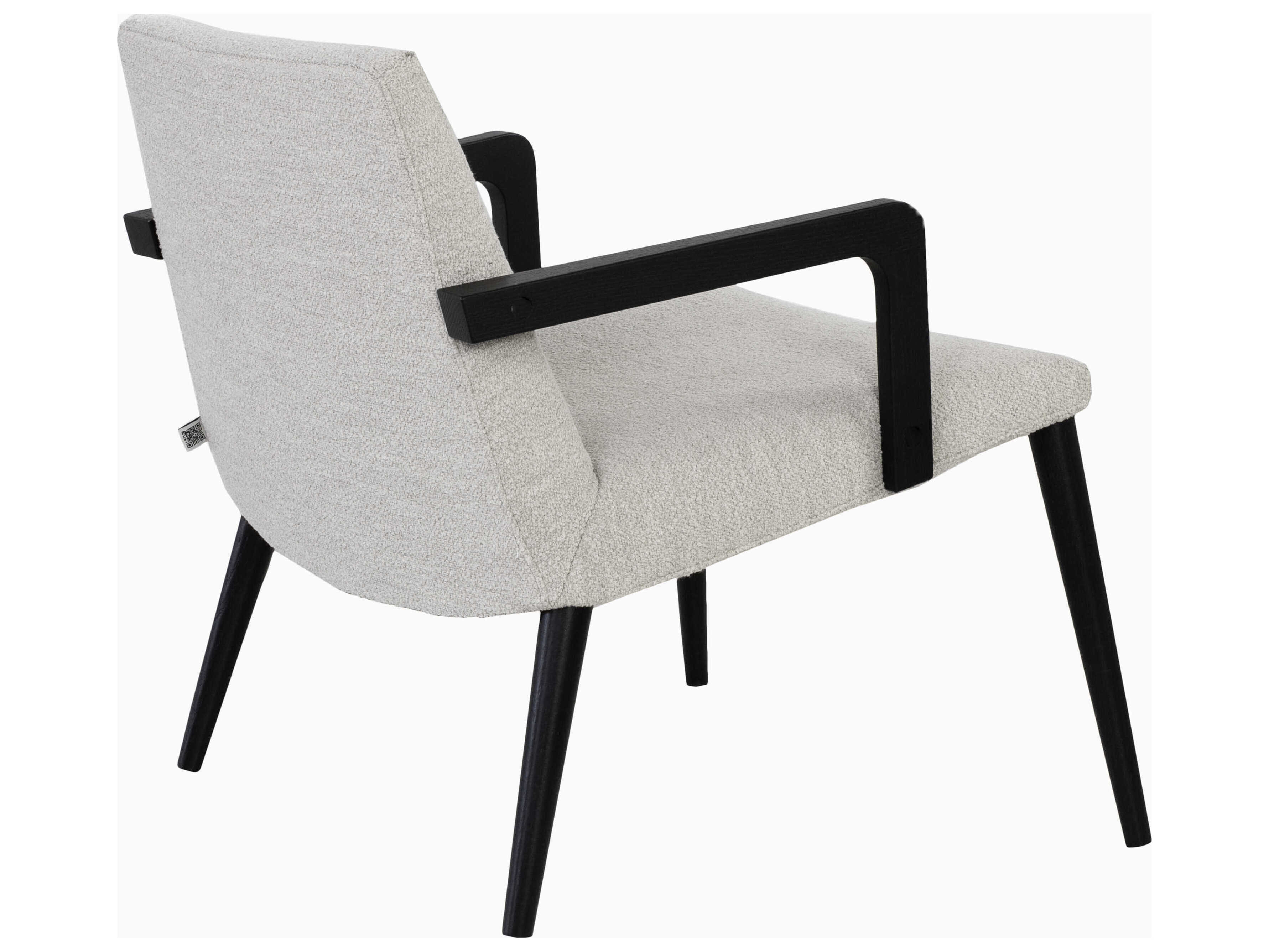 Kebe Nordic Plus Ivory Accent Chair