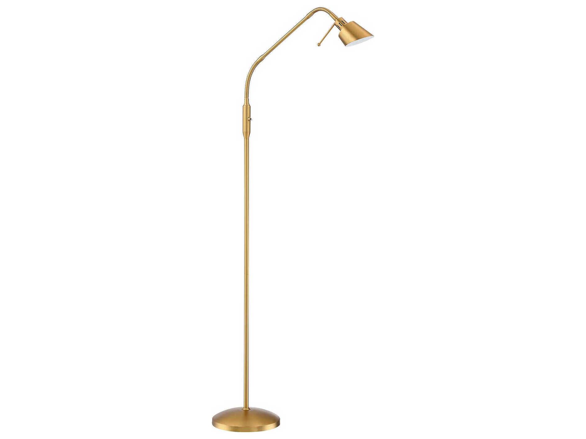Kendal Oslo Brass Floor Lamp