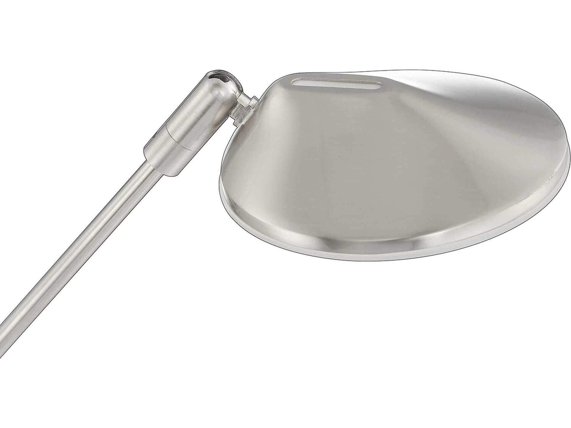 Kendal Lahoya Satin Nickel LED Desk Lamp