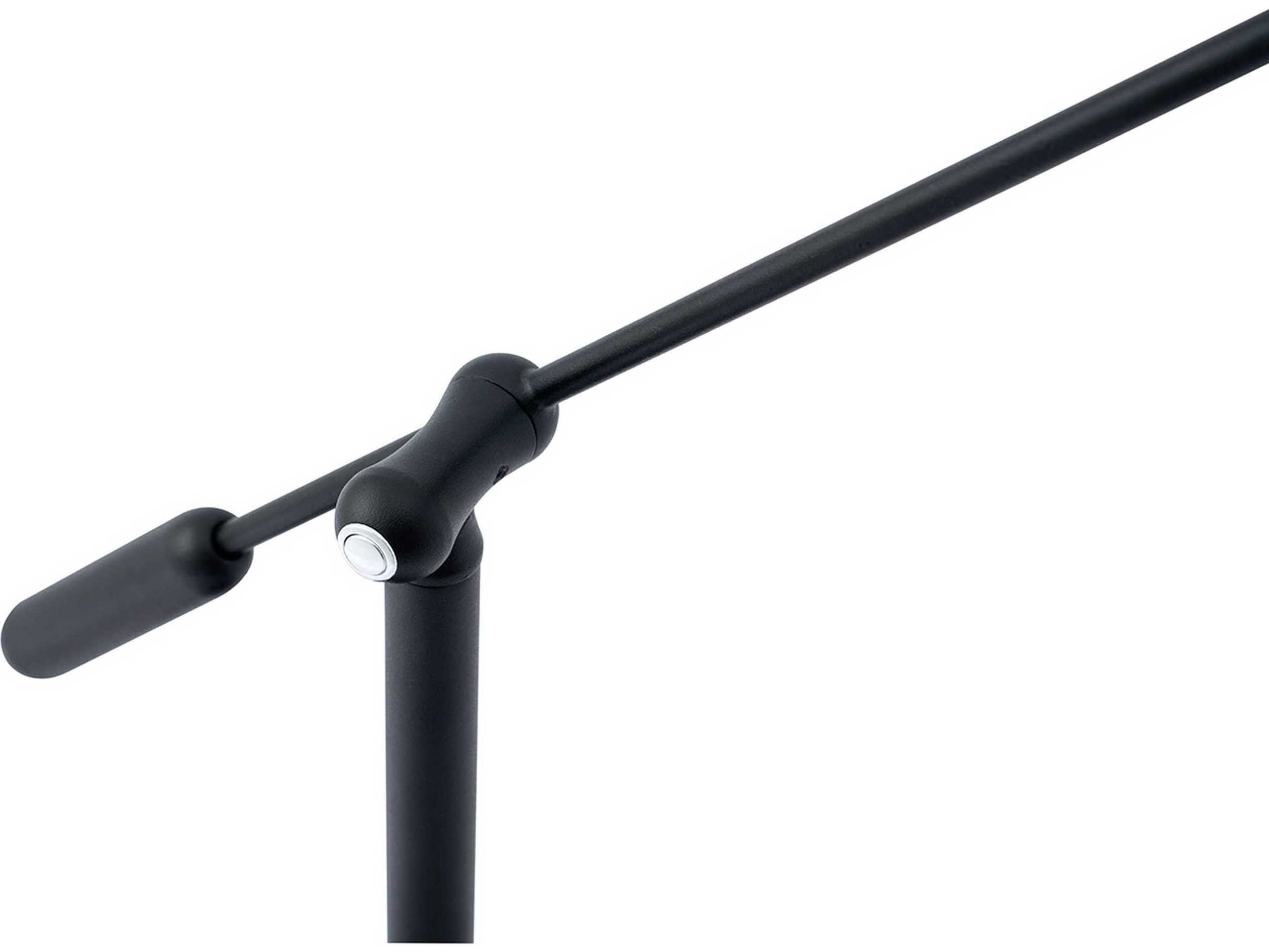 Kendal Sirino Black Chrome LED Desk Lamp