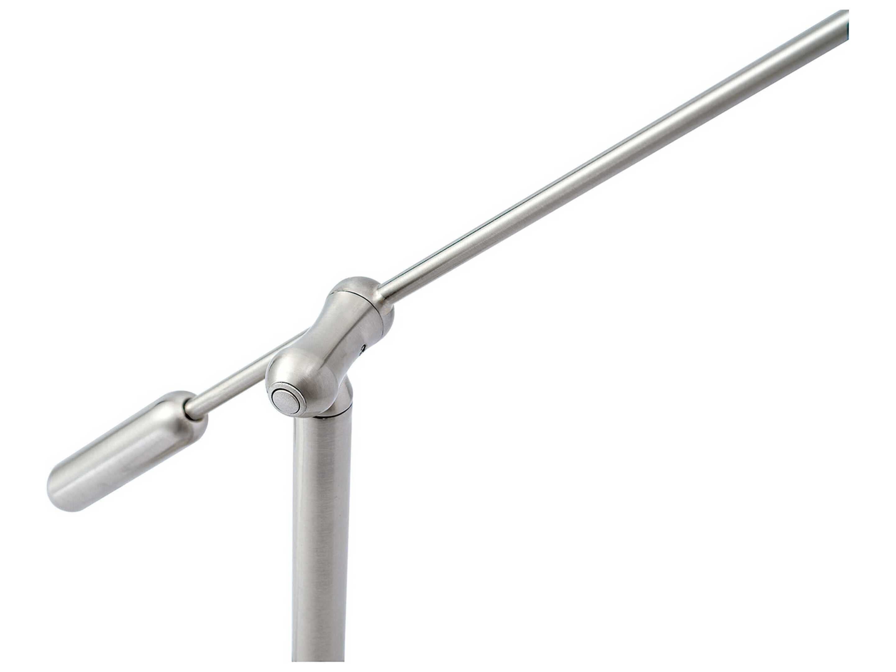 Kendal Sirino Satin Nickel LED Desk Lamp