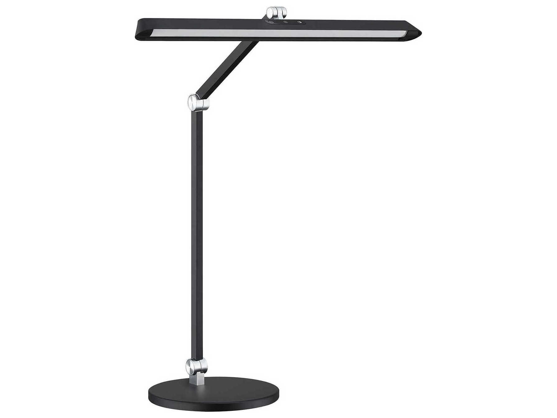 Kendal Flux Black Desk Lamp