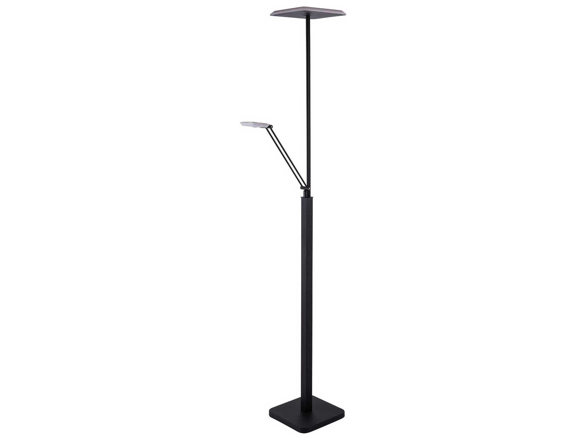 Kendal Ibiza Black LED Floor Lamp