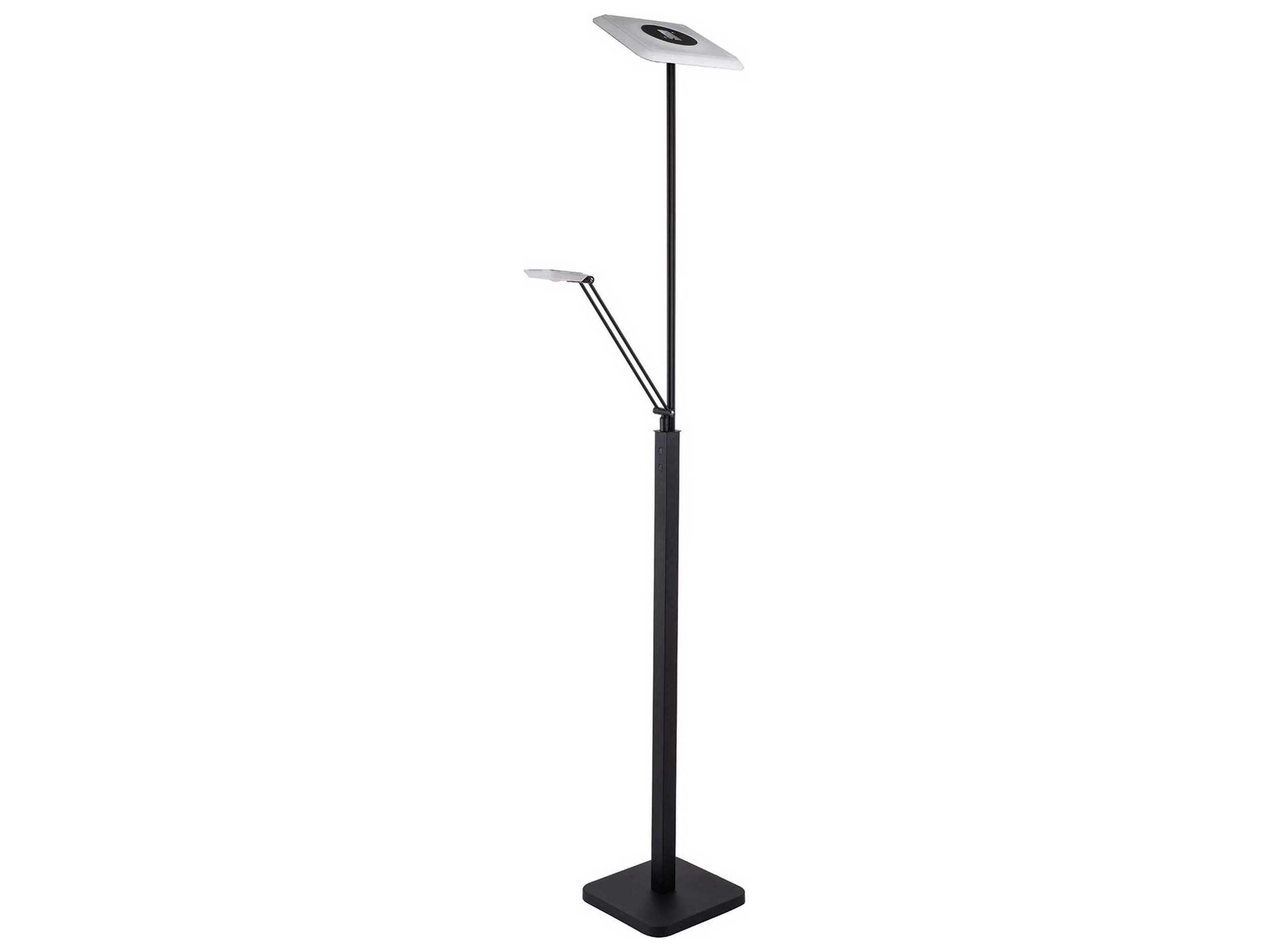Kendal Ibiza Black LED Floor Lamp