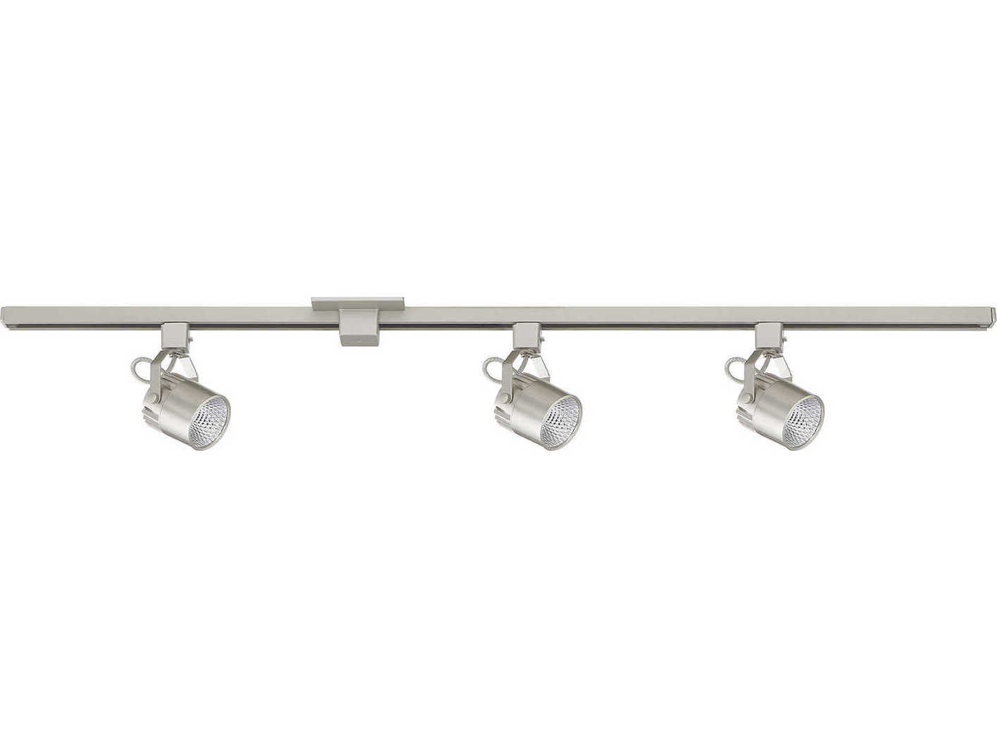 Kendal Satin Nickel LED Cylinder Track & Rail Light