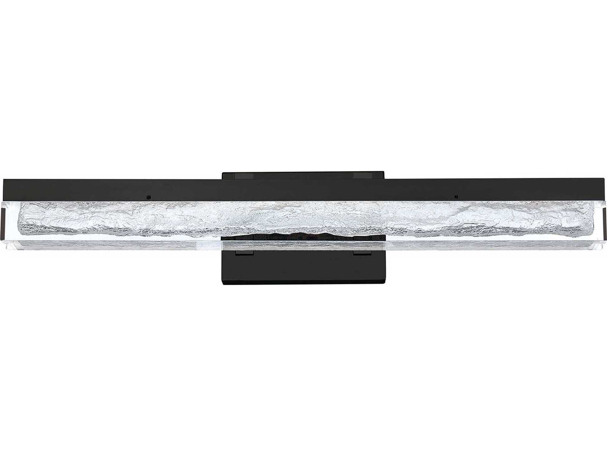 Kendal Ice Age 1-Light Black LED Vanity Light