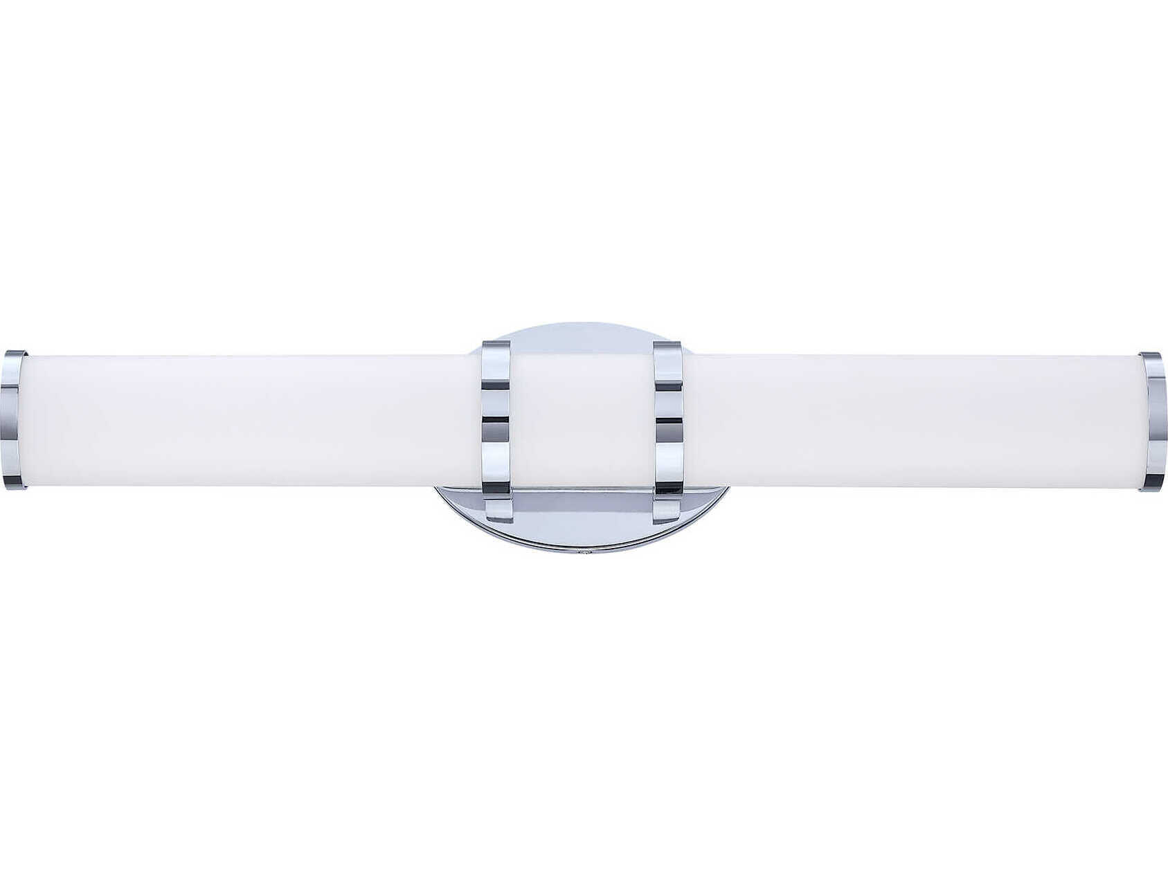 Kendal Rings Chrome LED Vanity Light