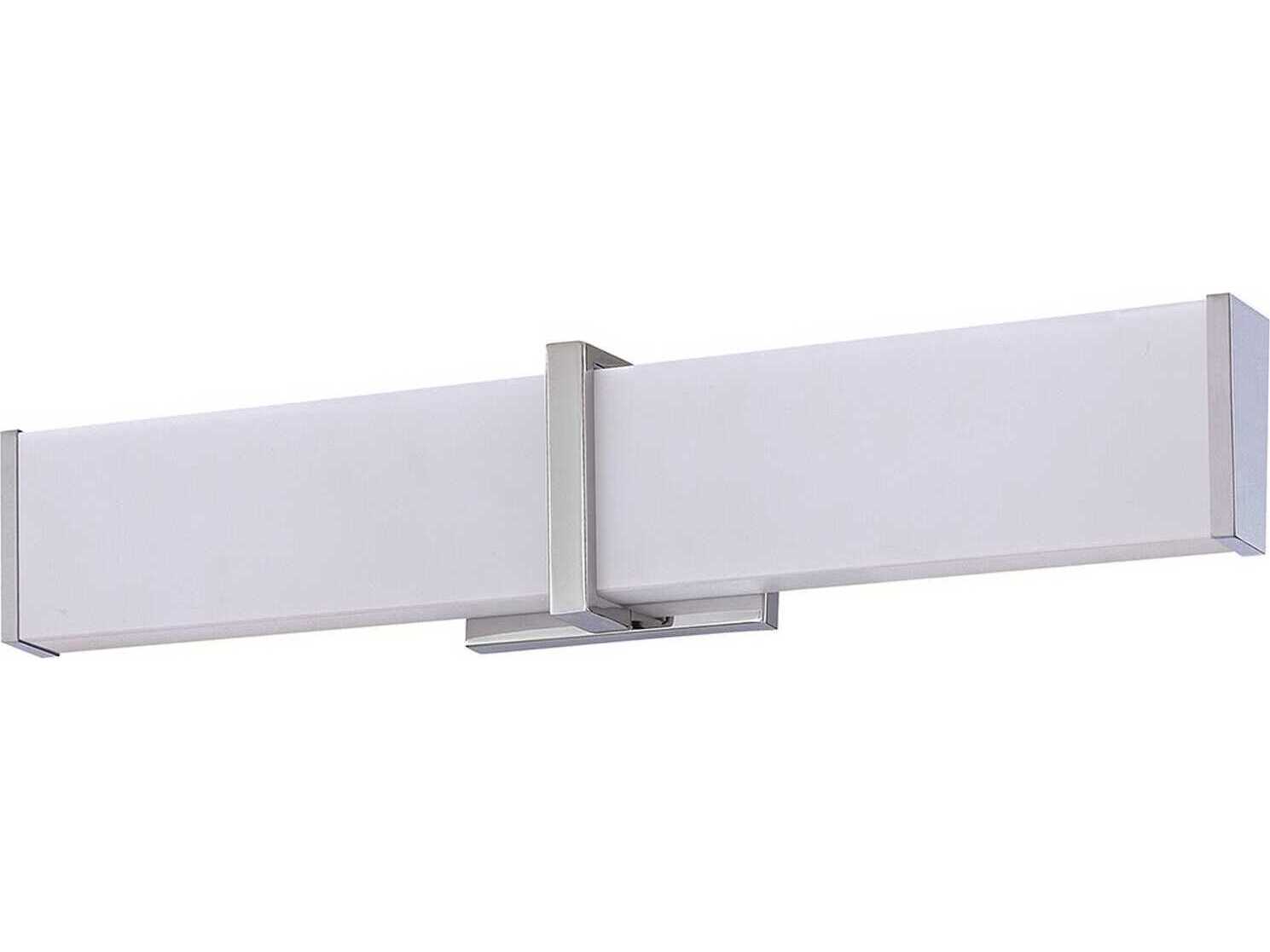 Kendal Angles Chrome LED Vanity Light