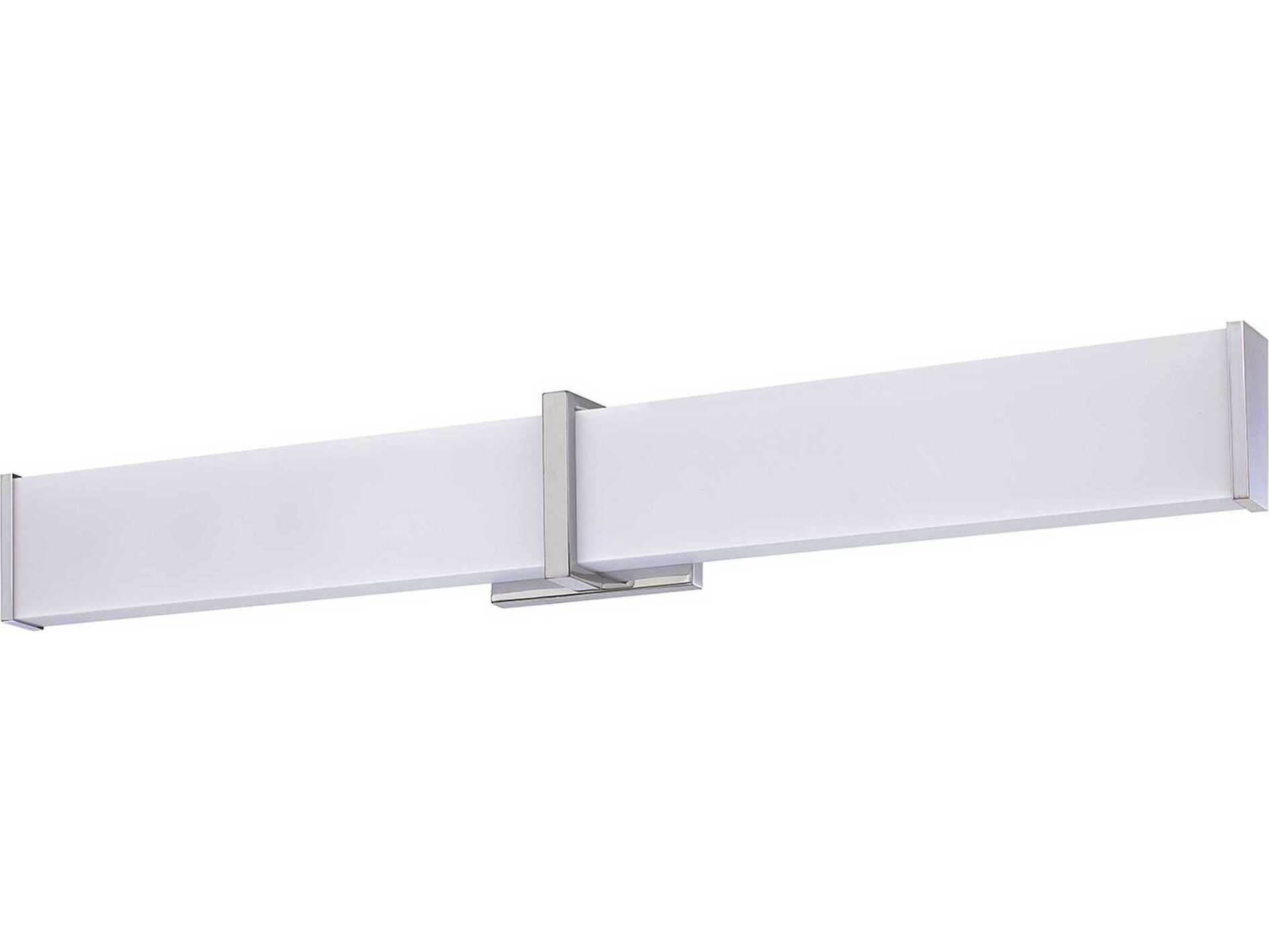 Kendal Angles Chrome LED Vanity Light