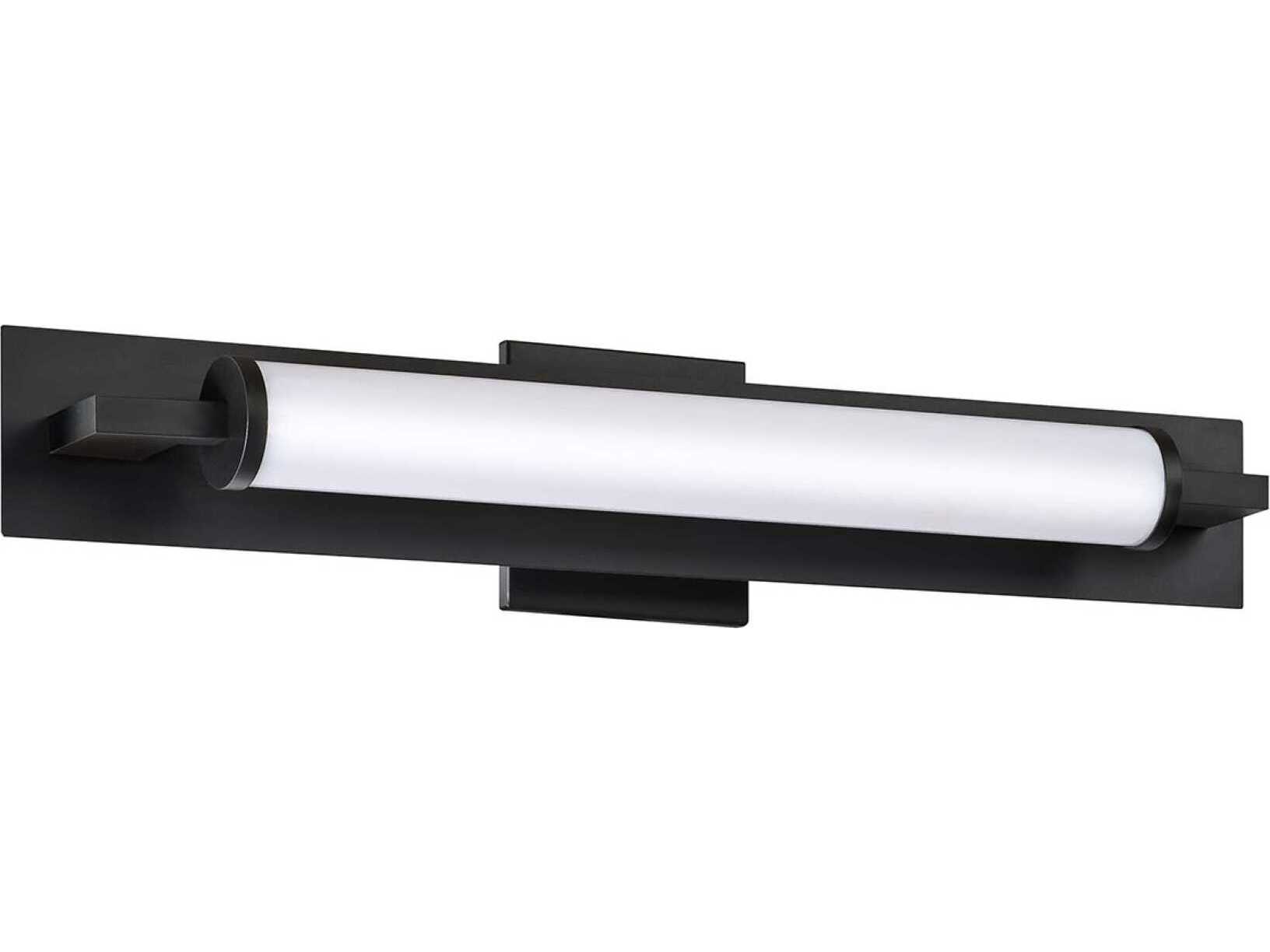 Kendal Endura Black Glass Vanity Light