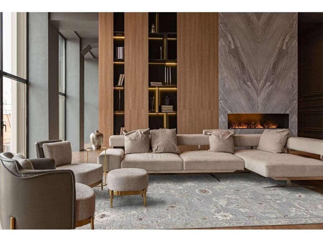 KAS Sophia Bordered Area Rug