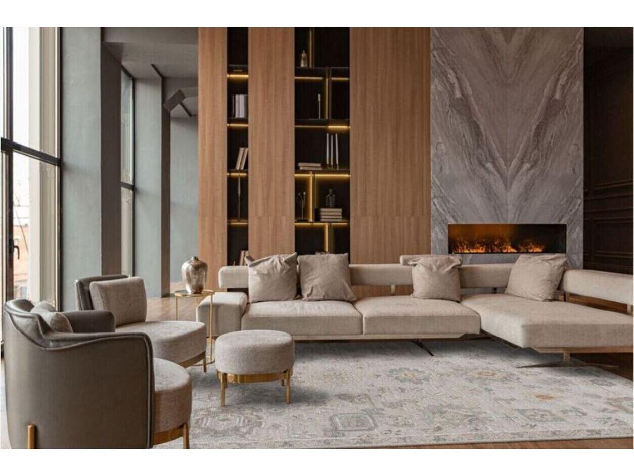 KAS Sophia Bordered Area Rug