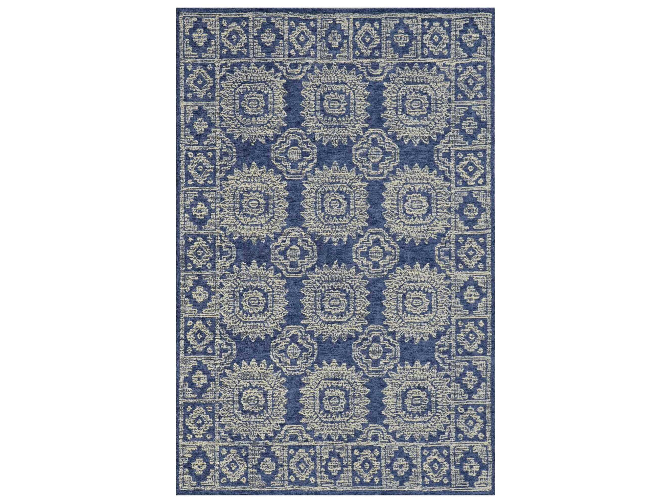 KAS Hudson Bordered Area Rug