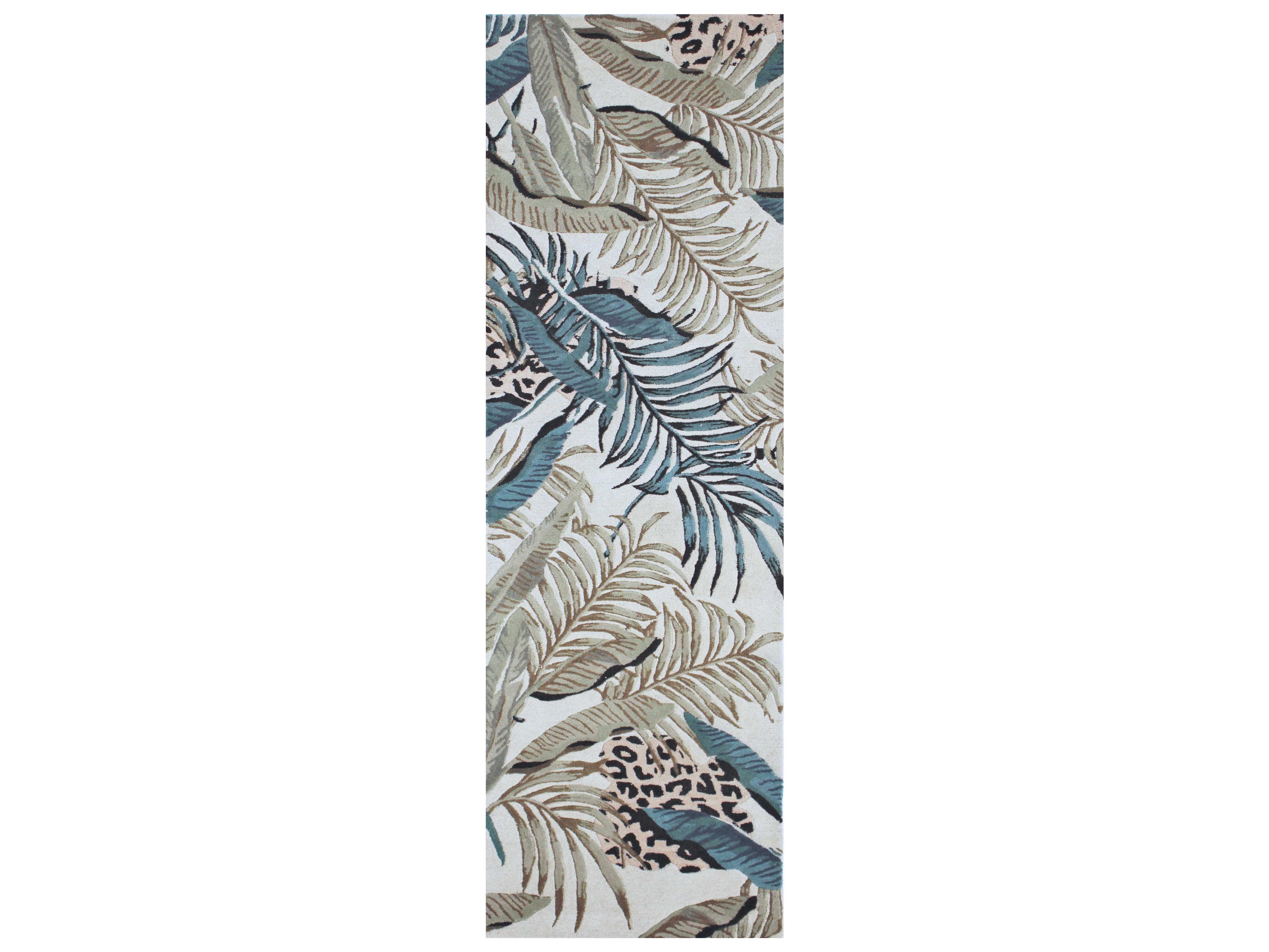 KAS Sparta Floral Runner Area Rug