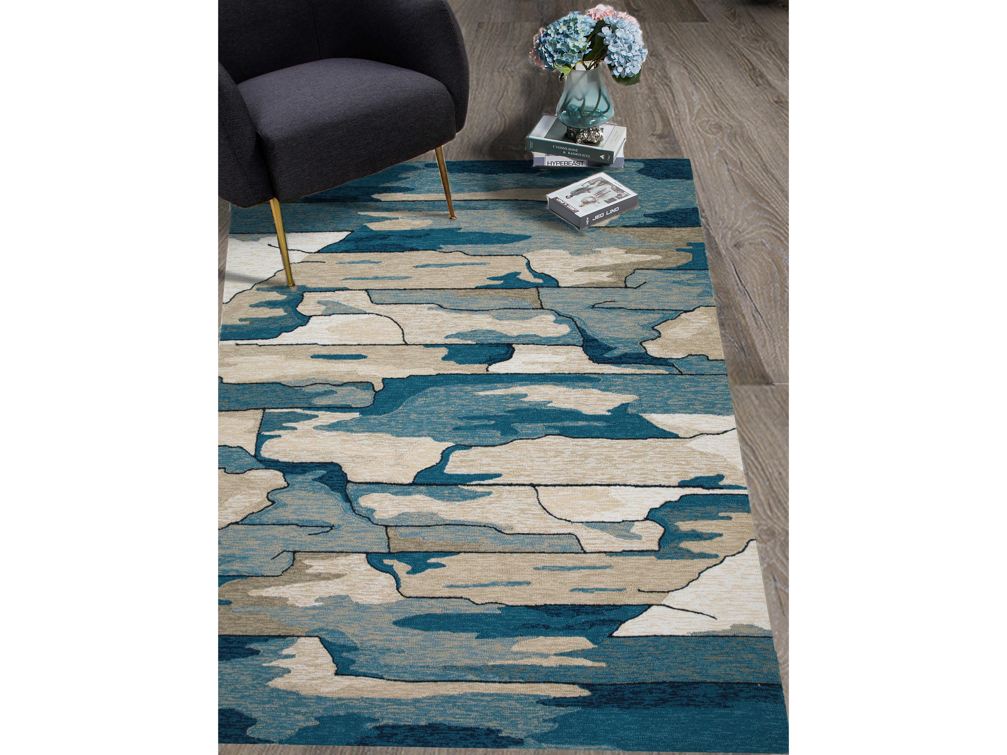 KAS Harbor Abstract Area Rug