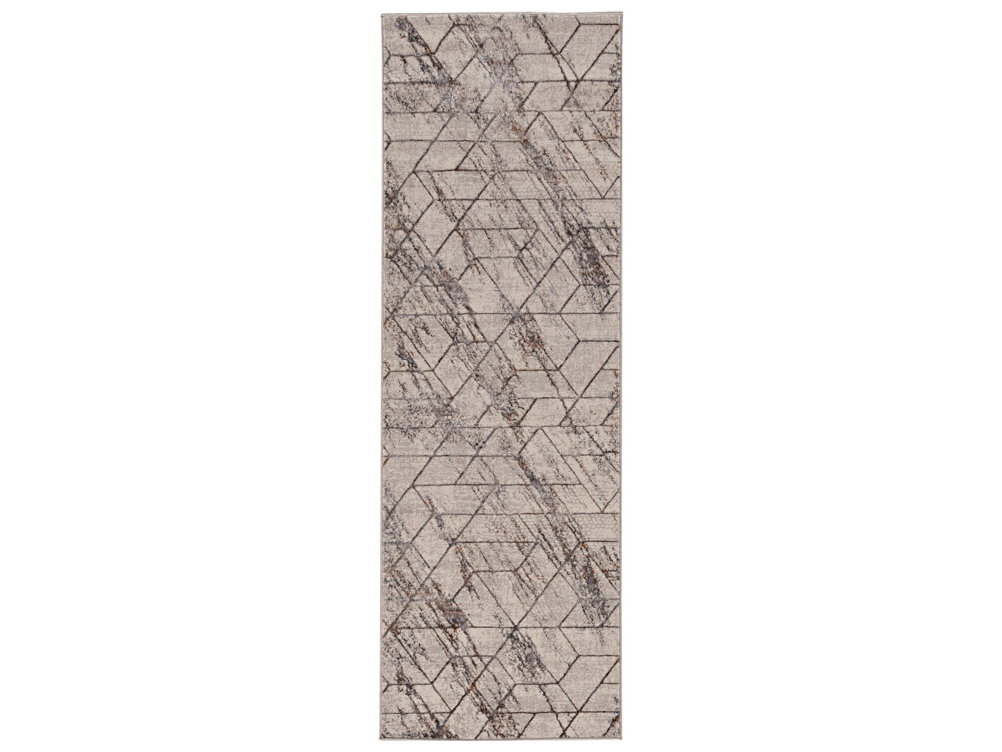 KAS Inspire Geometric Runner Area Rug