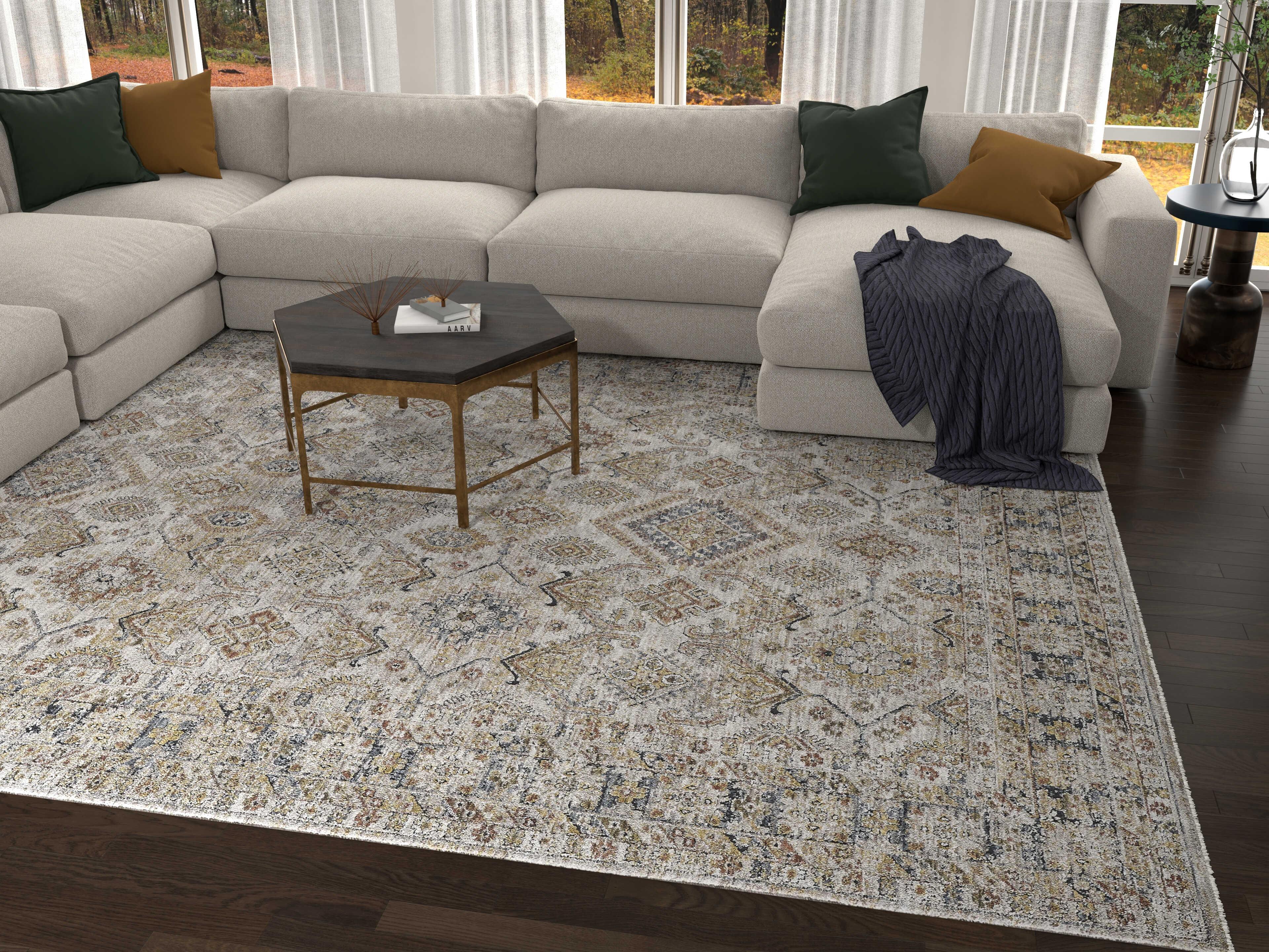 KAS Avani Bordered Area Rug