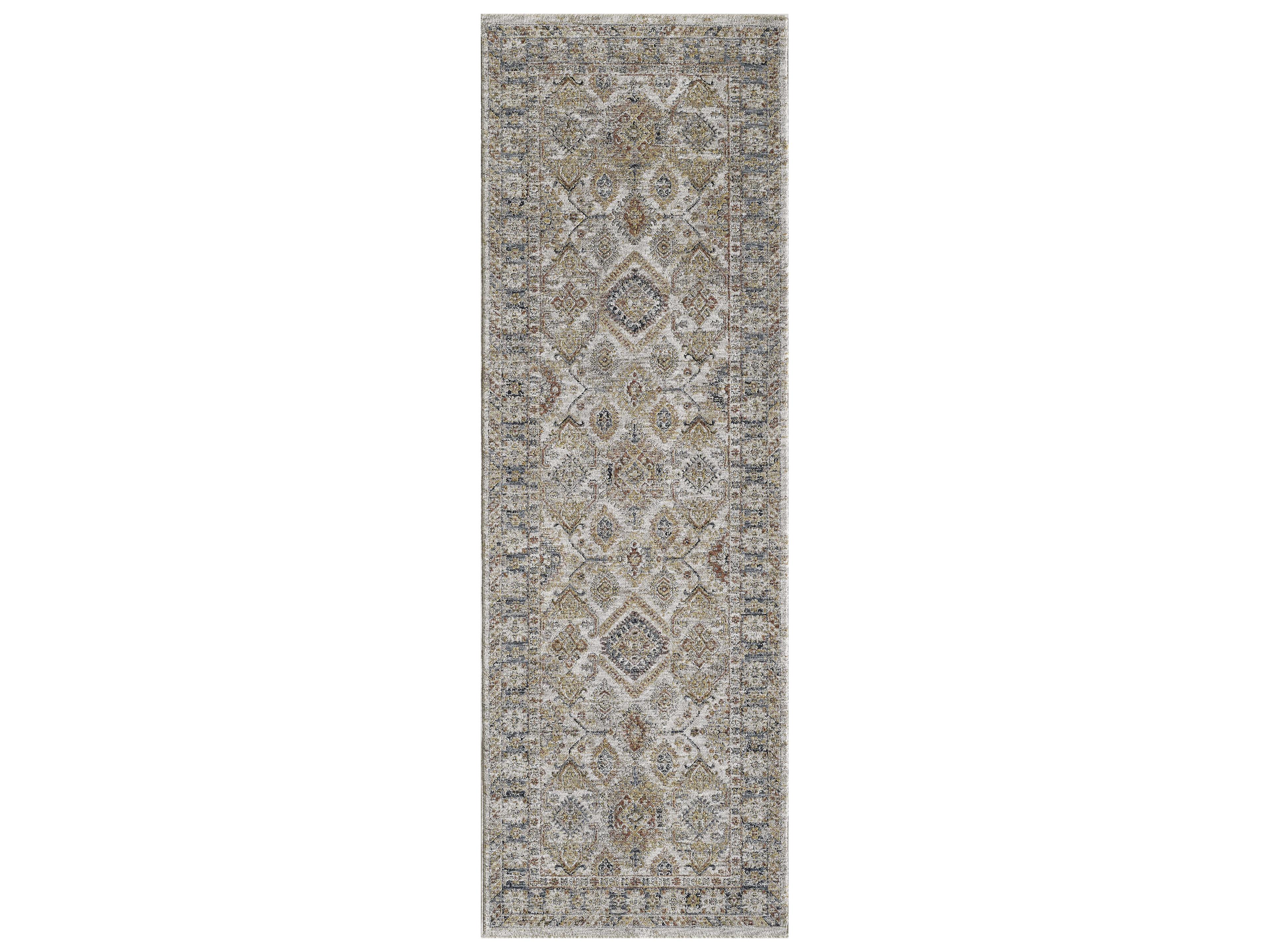KAS Avani Bordered Runner Area Rug