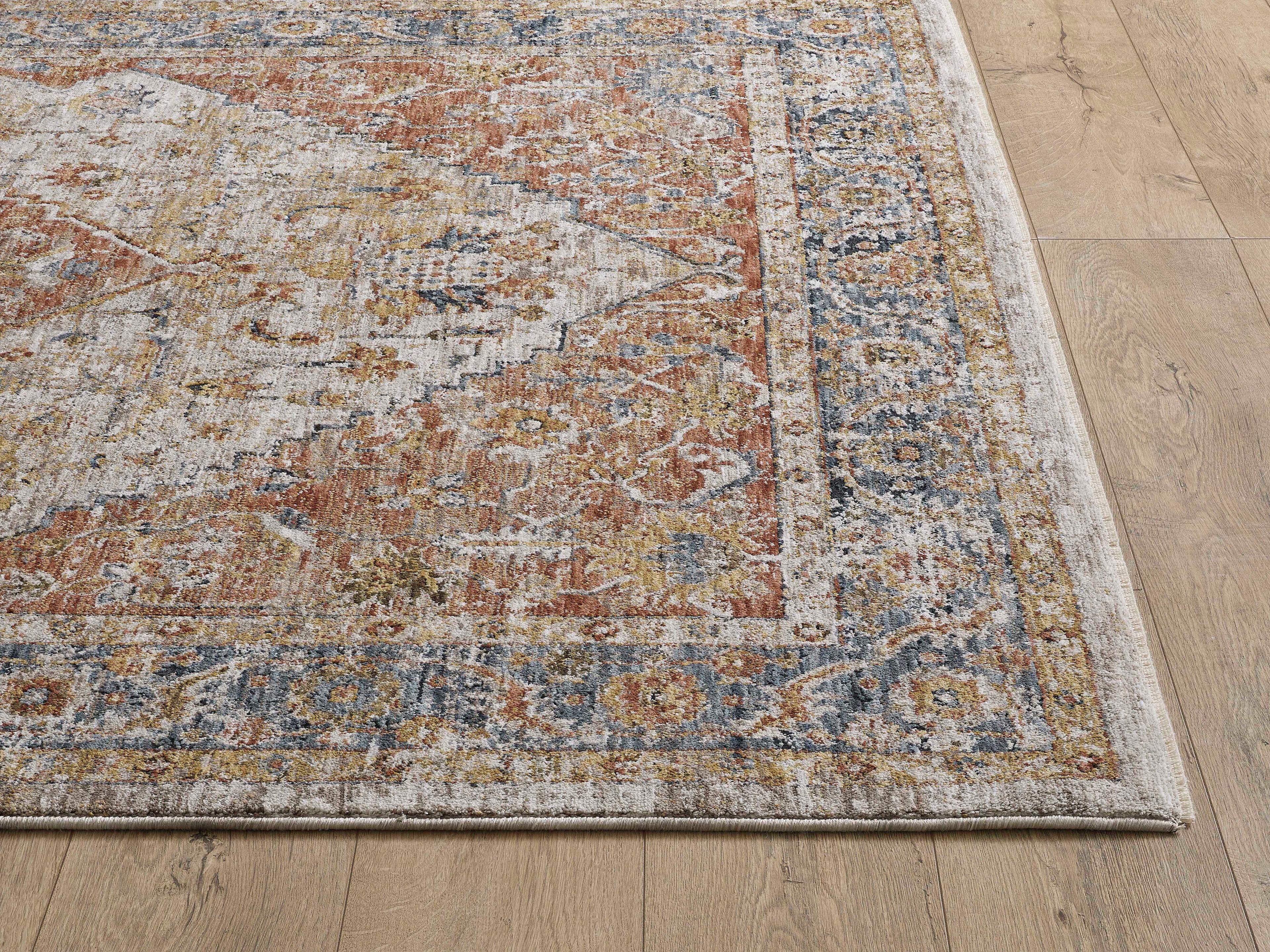 KAS Avani Bordered Area Rug