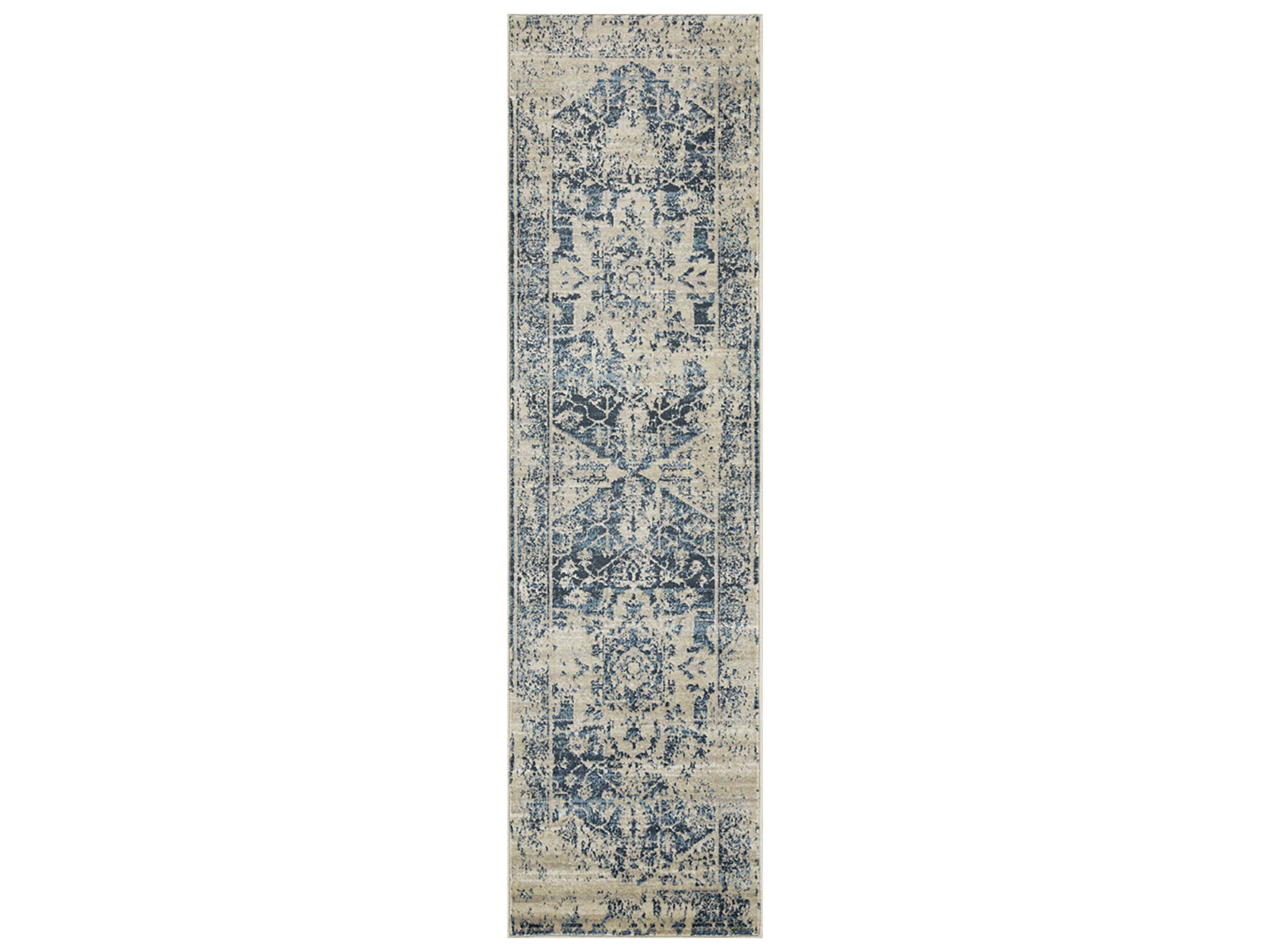 KAS Heritage Bordered Runner Area Rug
