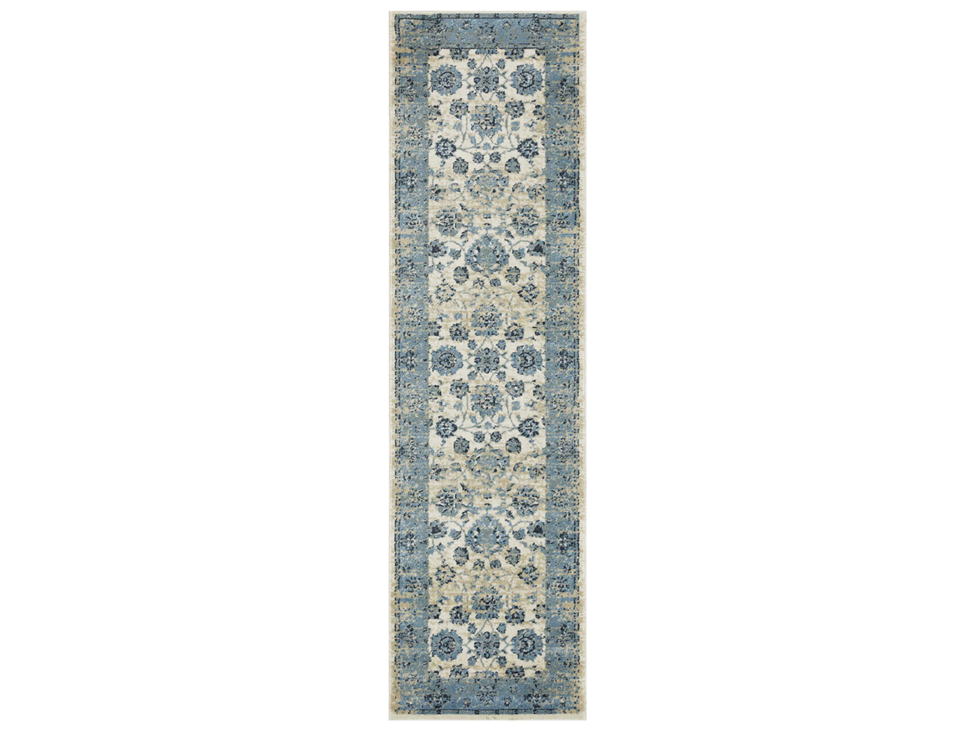 KAS Heritage Bordered Runner Area Rug