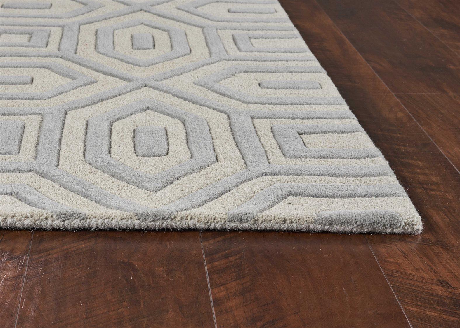 KAS Eternity Geometric Runner Area Rug