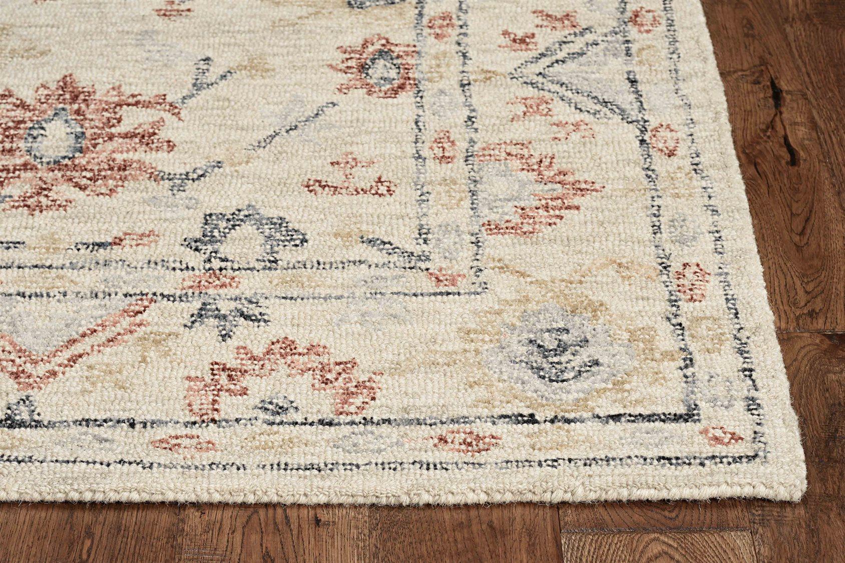 KAS Hudson Bordered Area Rug