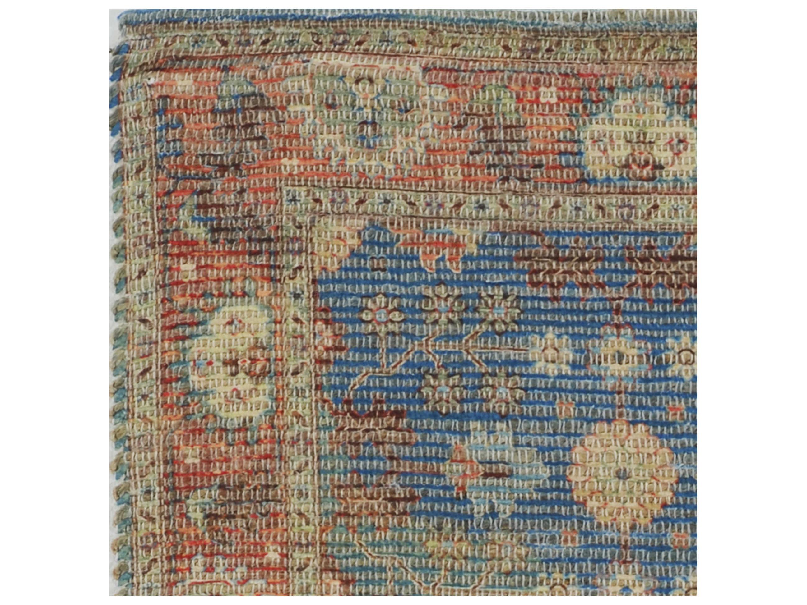 KAS Morris Bordered Area Rug