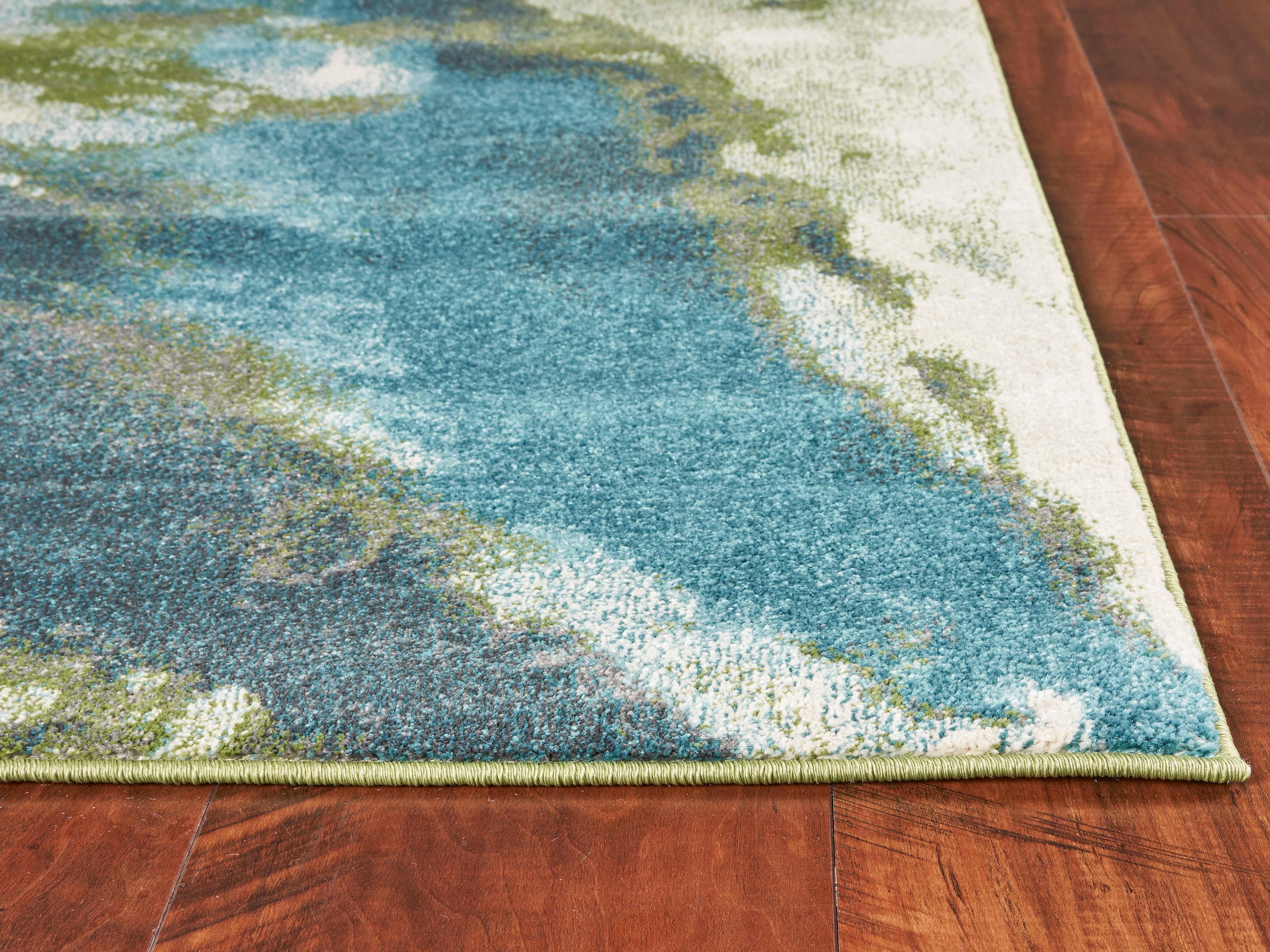 KAS Watercolors Abstract Area Rug